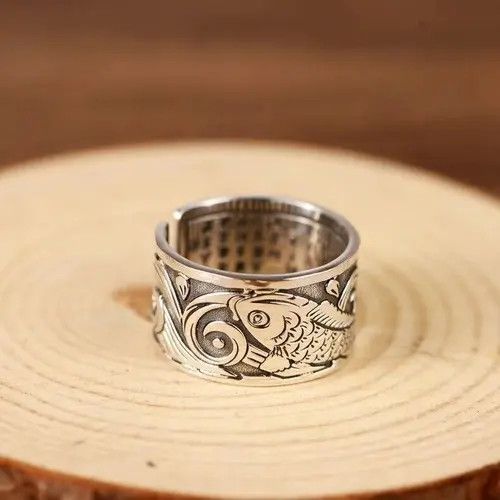 Jewelry Japanese Koi Ring Size ONE SIZE - 4 Thumbnail