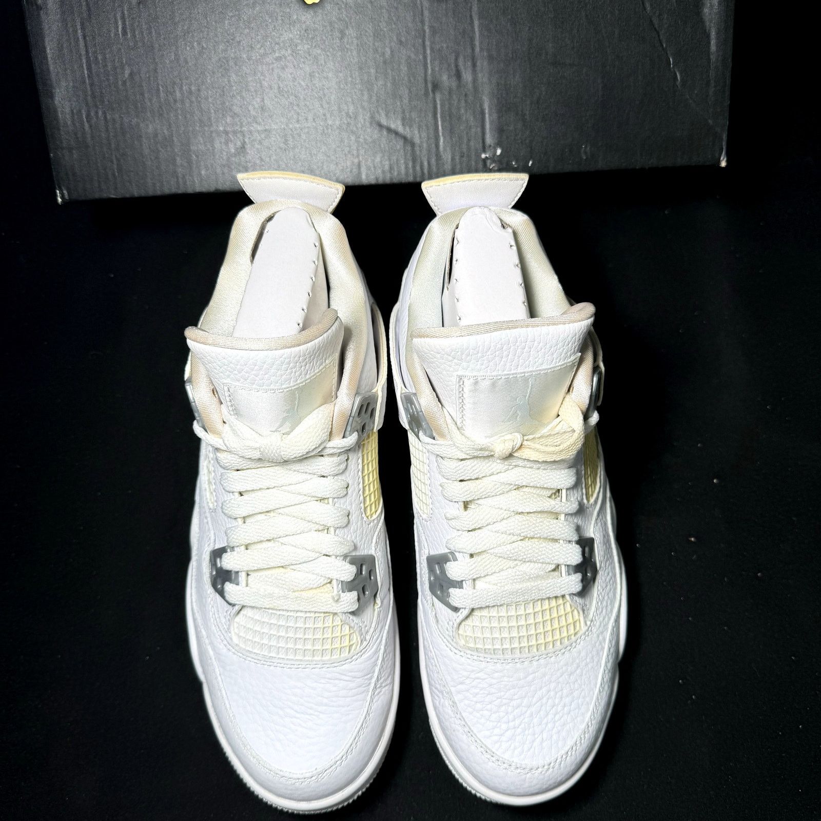 Jordan Brand × Nike Size 5 - Nike Air Jordan 4 Retro GS Pure Money 2017 Shoes Size US 5 / EU 37 - 4 Thumbnail