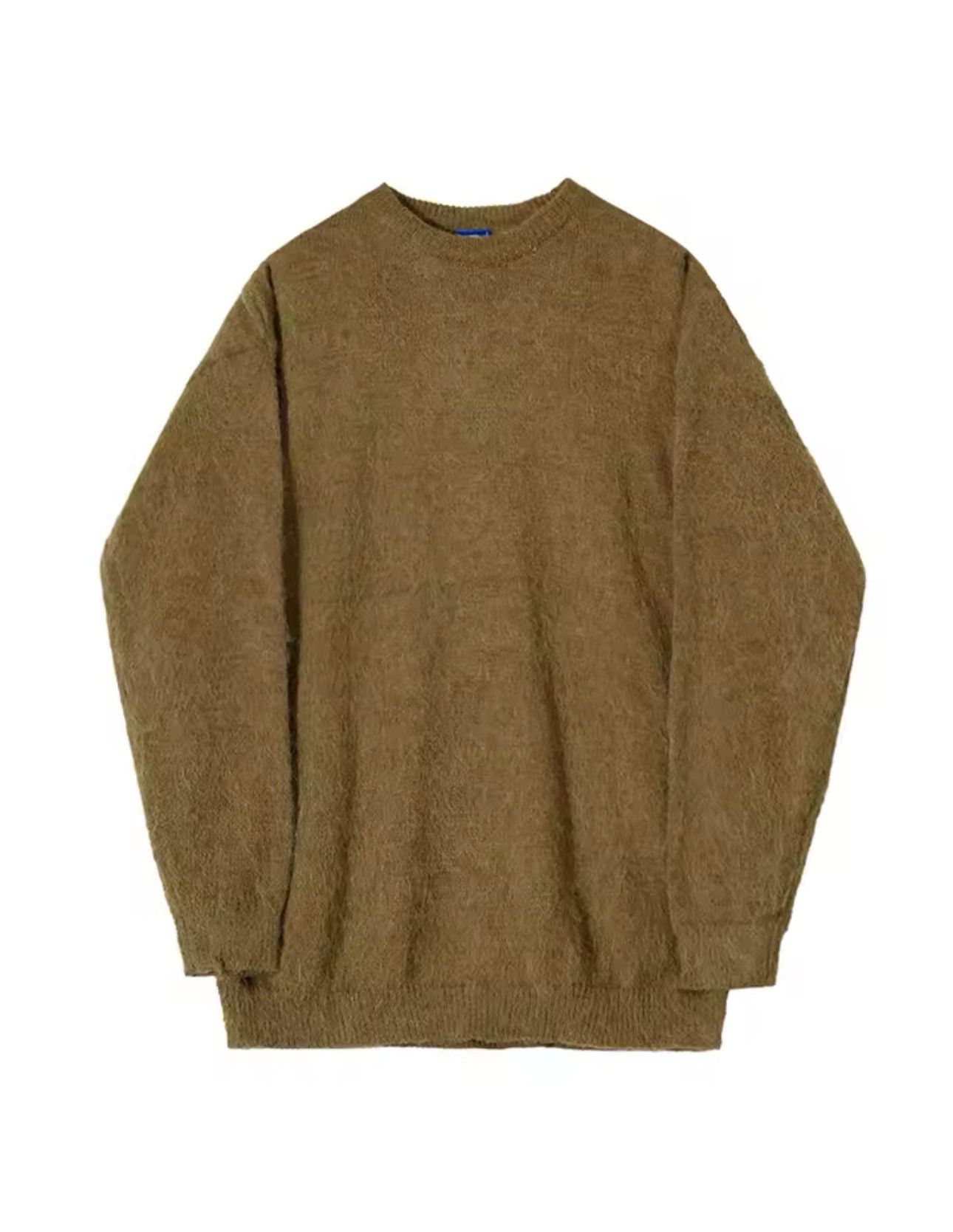 Other × Vintage Knit Sweater Round Neck Loose Plush Style Size US M / EU 48-50 / 2 - 3 Thumbnail
