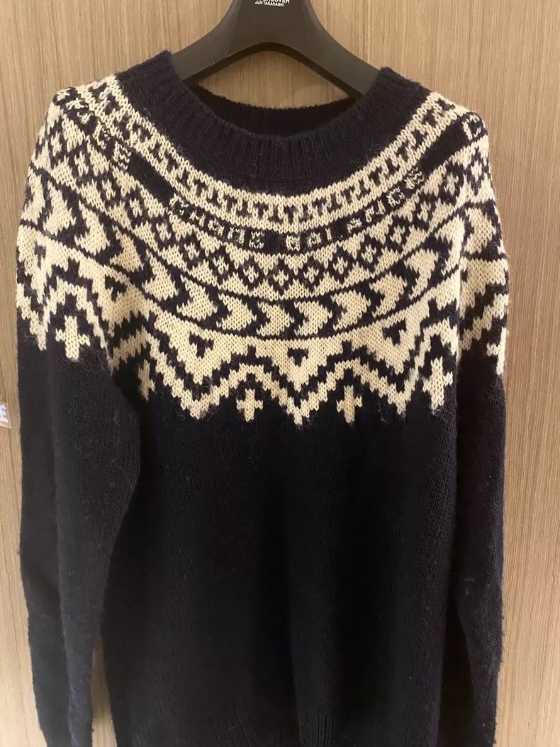 Undercover Undercover 14aw Main Line Pure Wool National Snow Handle S Size US L / EU 52-54 / 3 - 4 Thumbnail