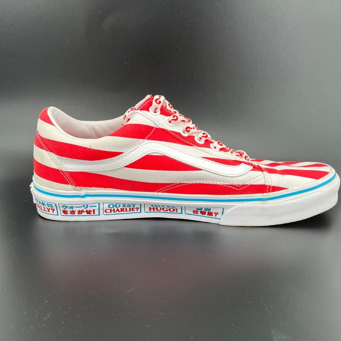 Vans Vans x Where's Waldo Old Skool Men's 11 Size US 11 / EU 44 - 3 Thumbnail