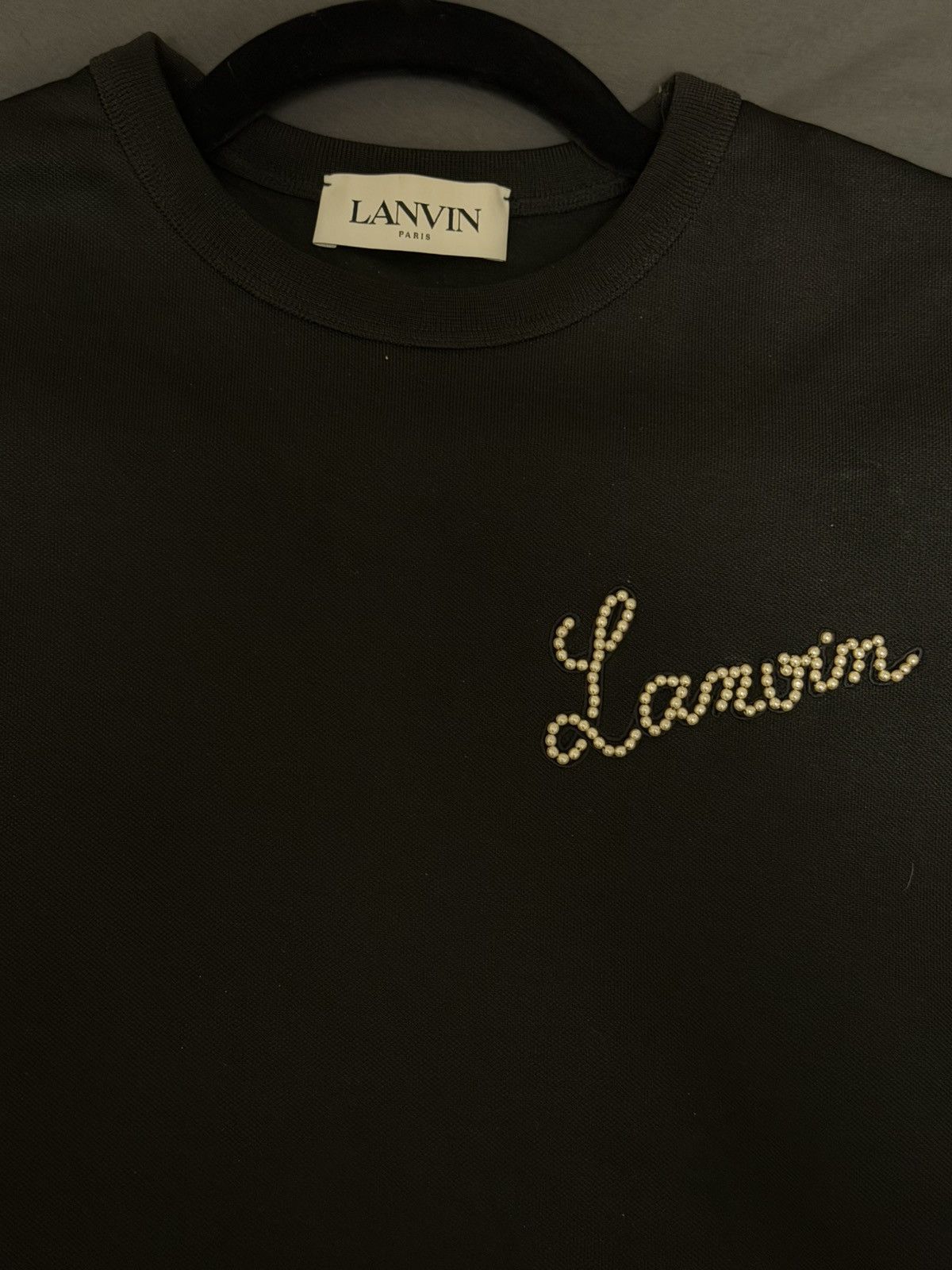 Lanvin Lanvin Peal Embroidered T-shirt Size S / US 4 / IT 40 - 9 Thumbnail