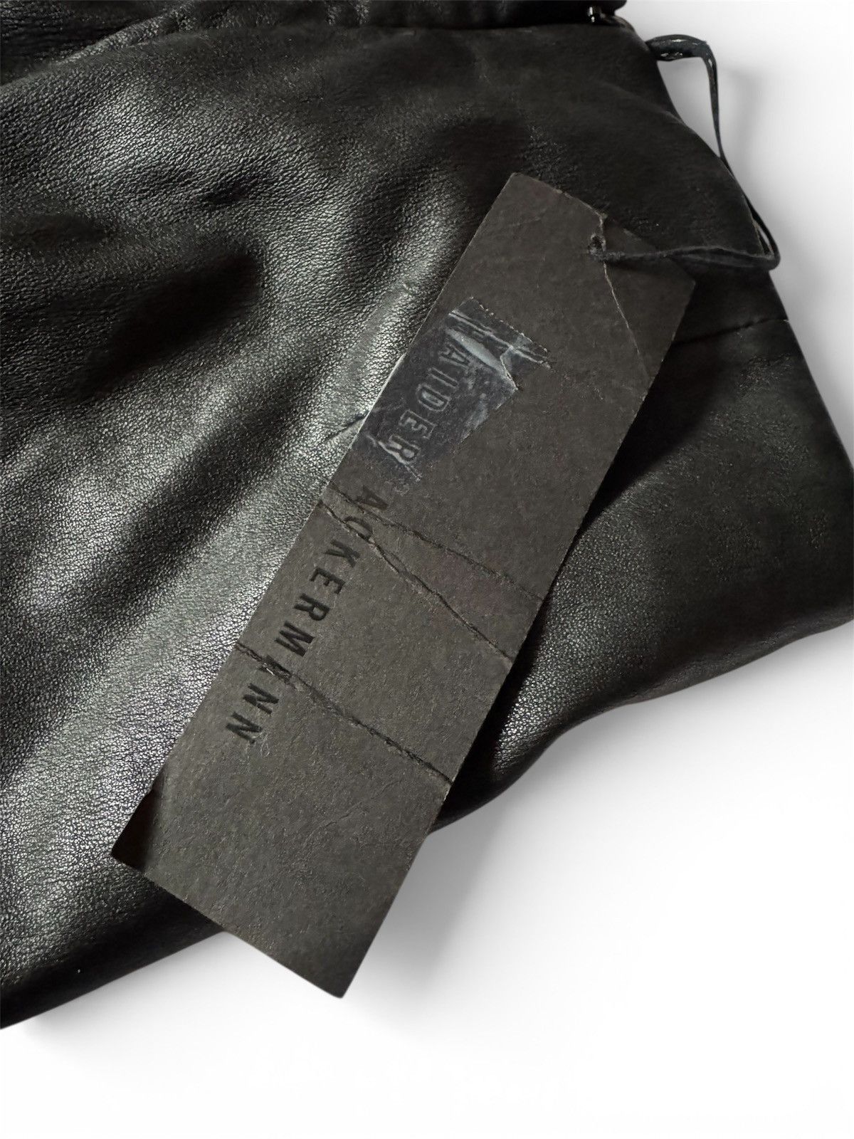 Haider Ackermann Haider Ackermann Black Varukers Leather Leggings Size 30" / US 8 / IT 44 - 5 Thumbnail