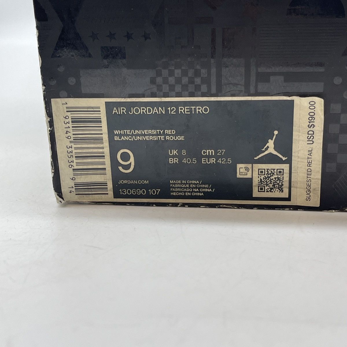 Jordan Brand Air Jordan 12 FIBA Size US 9 / EU 42 - 9 Thumbnail
