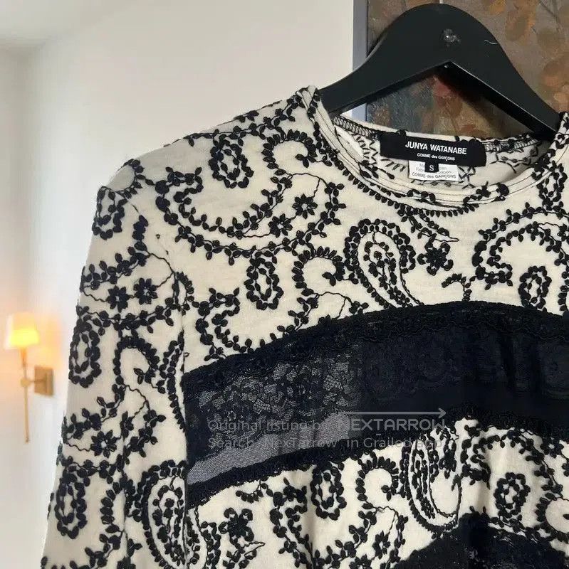 Comme des Garcons COMME des GARÇONS Black Cotton Women's Shirt . Size S / US 4 / IT 40 - 5 Thumbnail