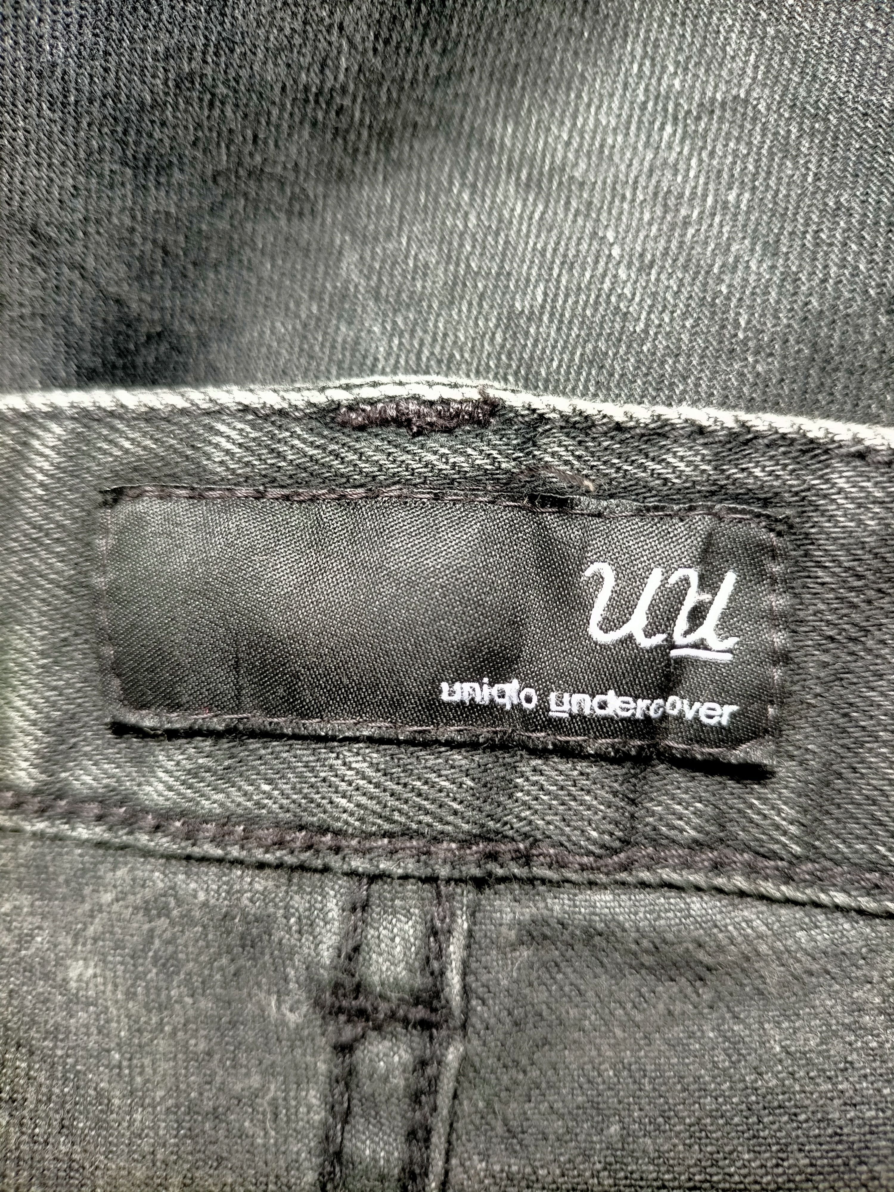 Undercover Undercover Uniqlo Black Skinny Jeans Size US 33 - 25 Thumbnail