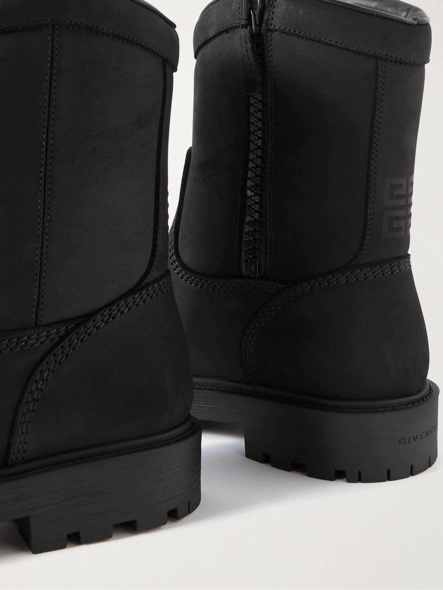Givenchy o1lv12m1025 Storm Zip High Boots in Black Size US 10 / EU 43 - 4 Thumbnail