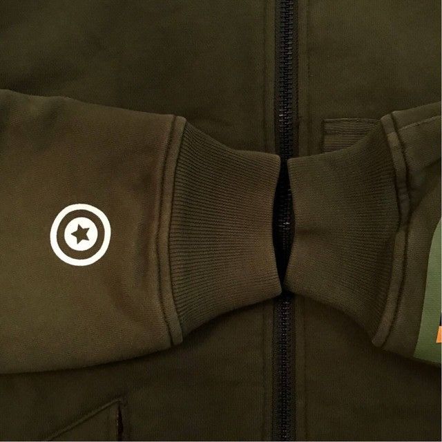 Bape BAPE SHARK MA-1 Sweat Bomber Jacket 1st camo a bathing ape Size US L / EU 52-54 / 3 - 6 Thumbnail