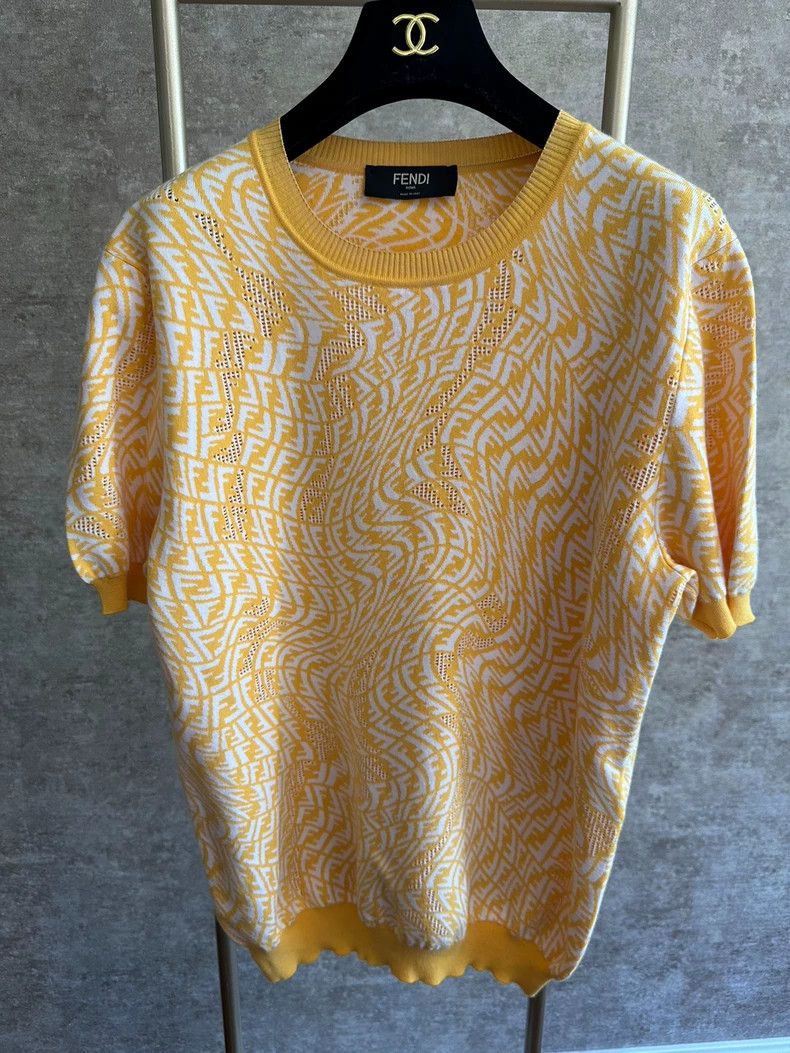 Fendi FENDI Short-sleeve top Size US M / EU 48-50 / 2 - 1 Thumbnail
