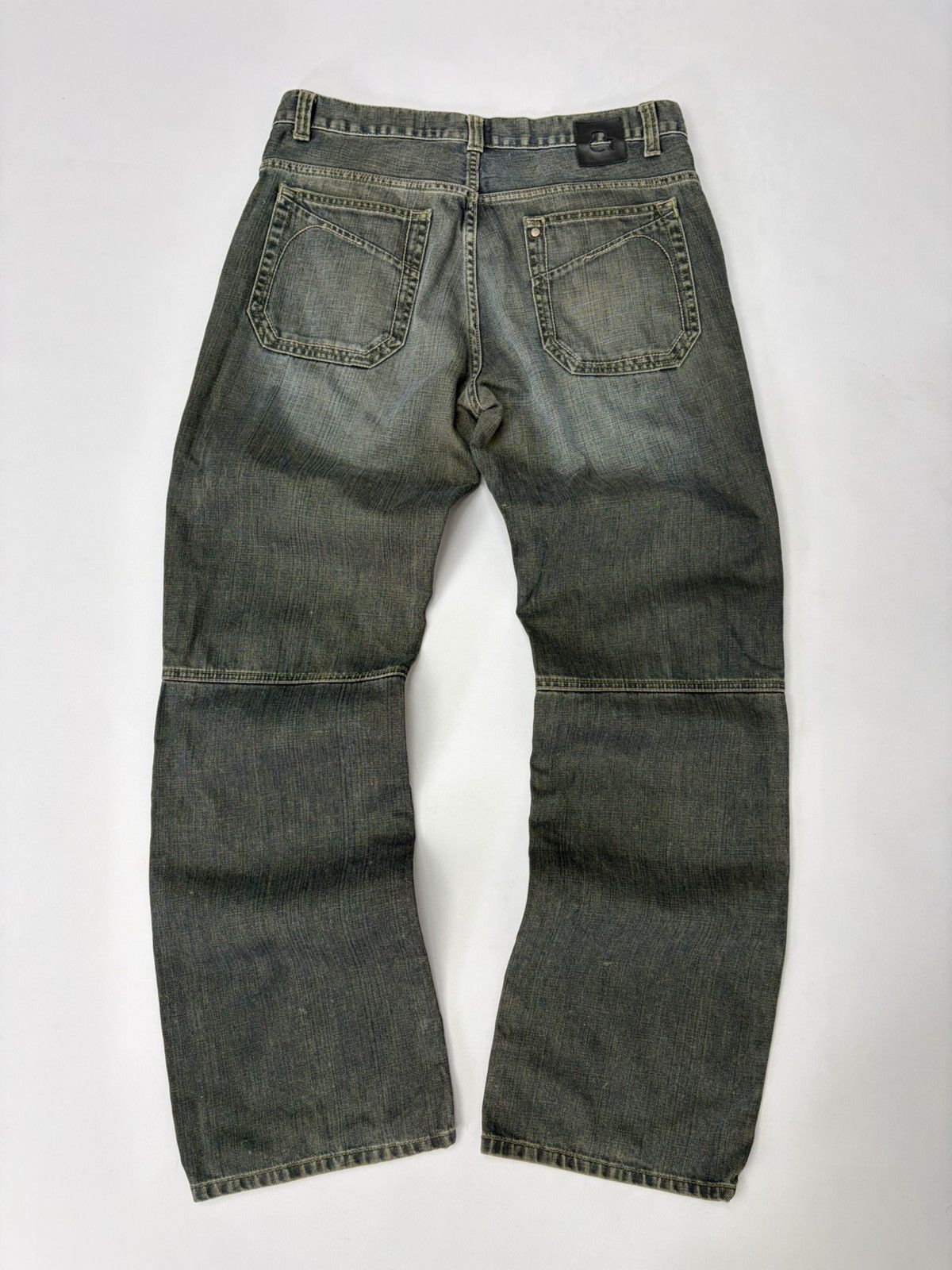 Hedi Slimane VTG Balenciaga Rick Owens Style Baggy Jeans Pants ArchiveY2K Size US 32 / EU 48 - 12 Thumbnail