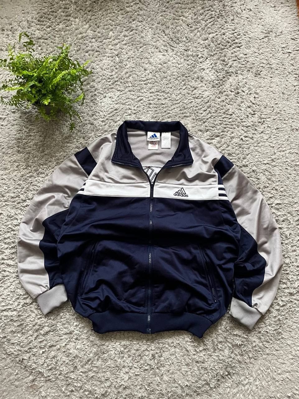 Adidas × Vintage 00s Adidas Zip-Hoodie Vintage Streetwear Big Logo Rare Size US M / EU 48-50 / 2 - 5 Thumbnail