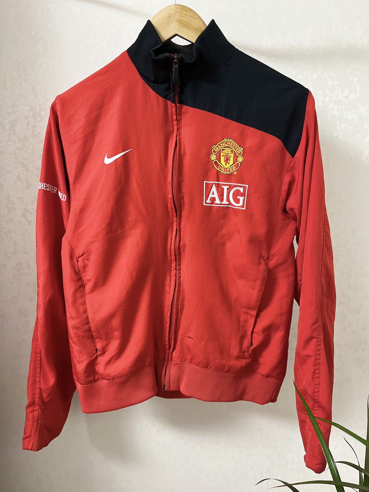Vintage Nike Manchester United Vintage 2009 Track Jacket Size US S / EU 44-46 / 1 - 1 Thumbnail