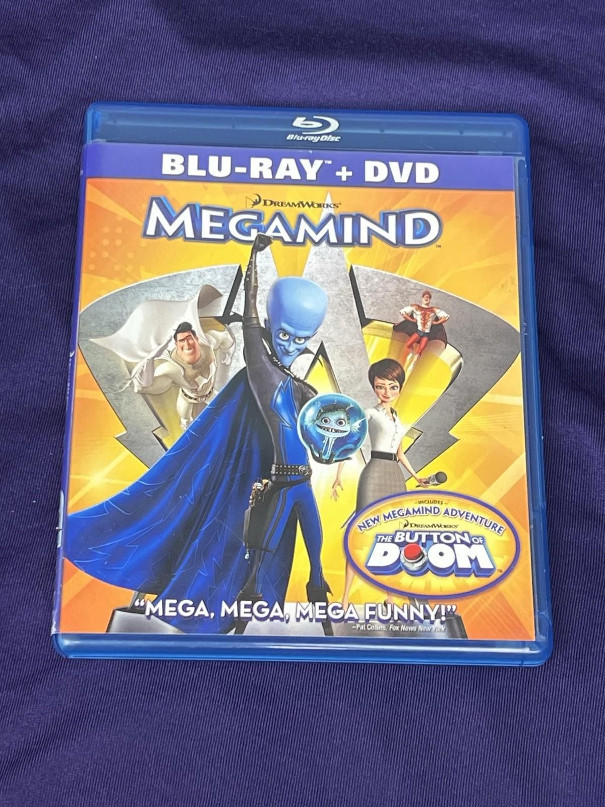 Other MegamindTwo-Disc Blu-ray/DVD Combo - DVD - Very Good Size ONE SIZE - 3 Thumbnail