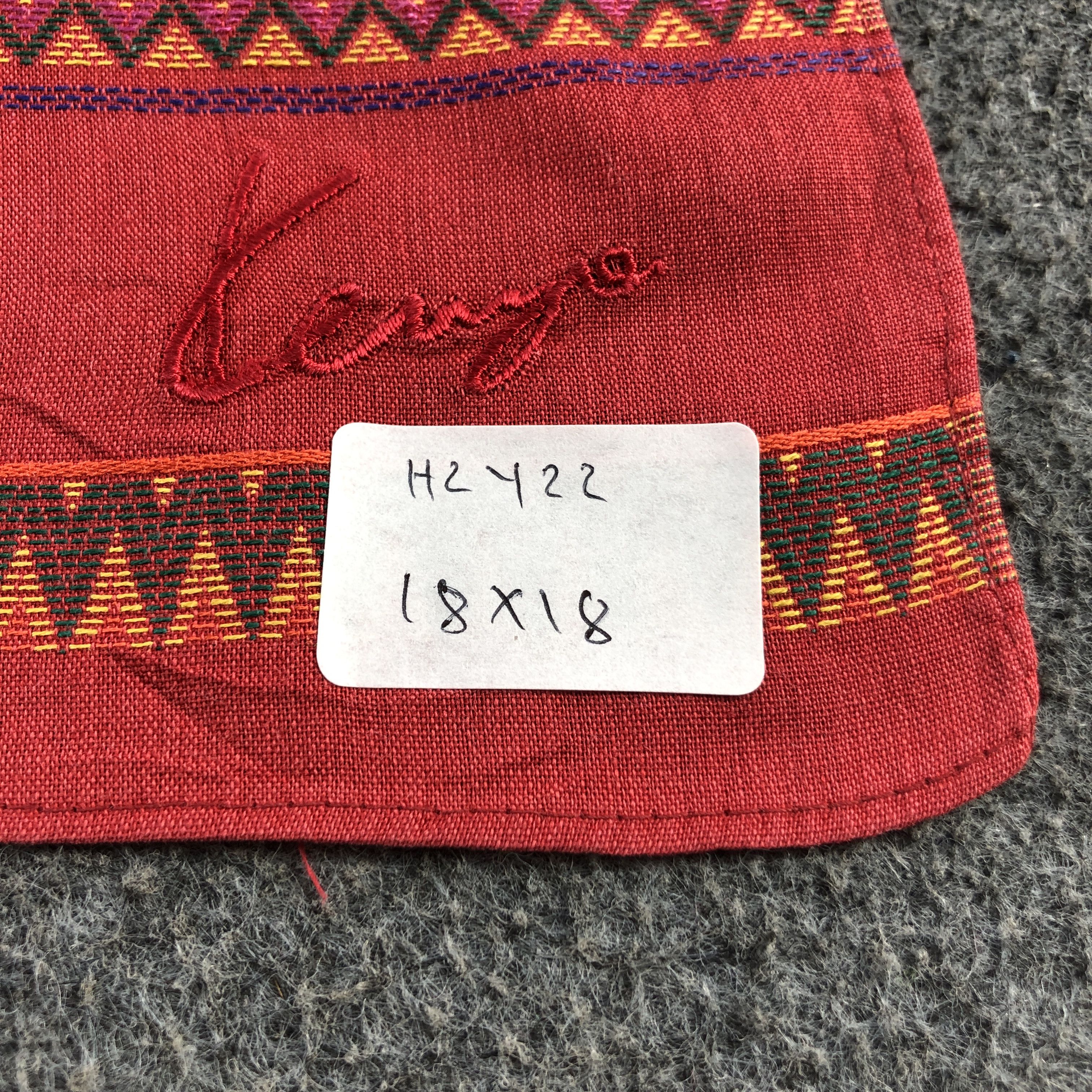 Kenzo × Vintage Kenzo Floral Handkerchief Neckerchief Bandana H2422 Size ONE SIZE - 6 Thumbnail