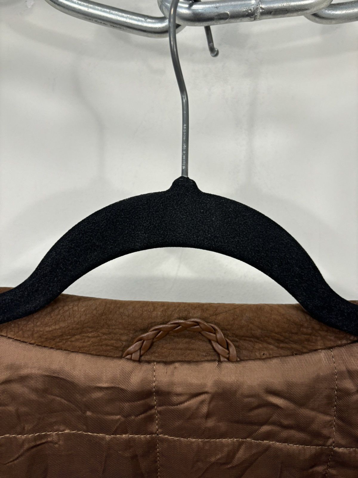 Gimo's Gimo’s Nivola Studio Brown Italian Leather Long Coat Jacket Size US L / EU 52-54 / 3 - 18 Thumbnail