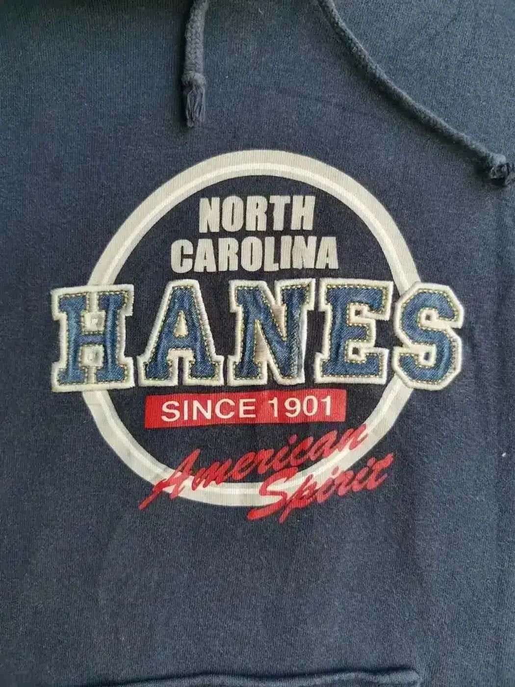 Hanes Hanes North Carolina Hoodie Size US L / EU 52-54 / 3 - 2 Thumbnail