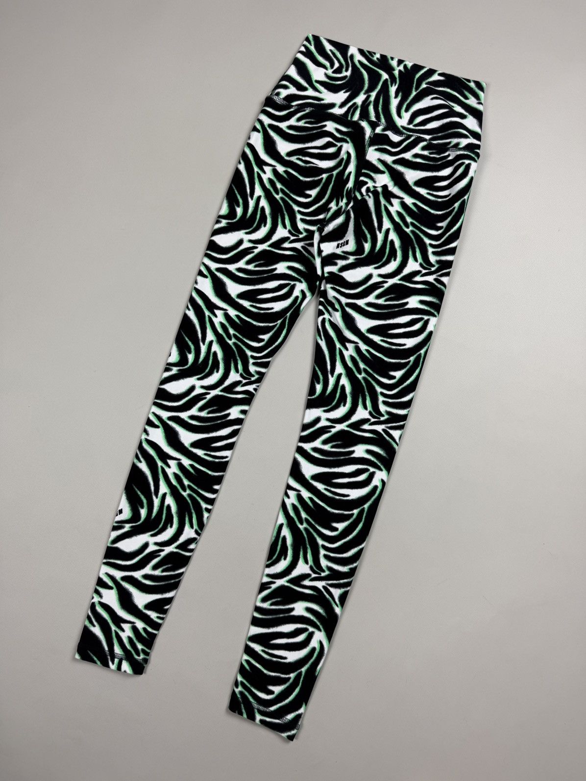 MSGM MSGM Ladies Patterned Leggins Tights Pants Size ~ S Size 28" / US 6 / IT 42 - 19 Thumbnail