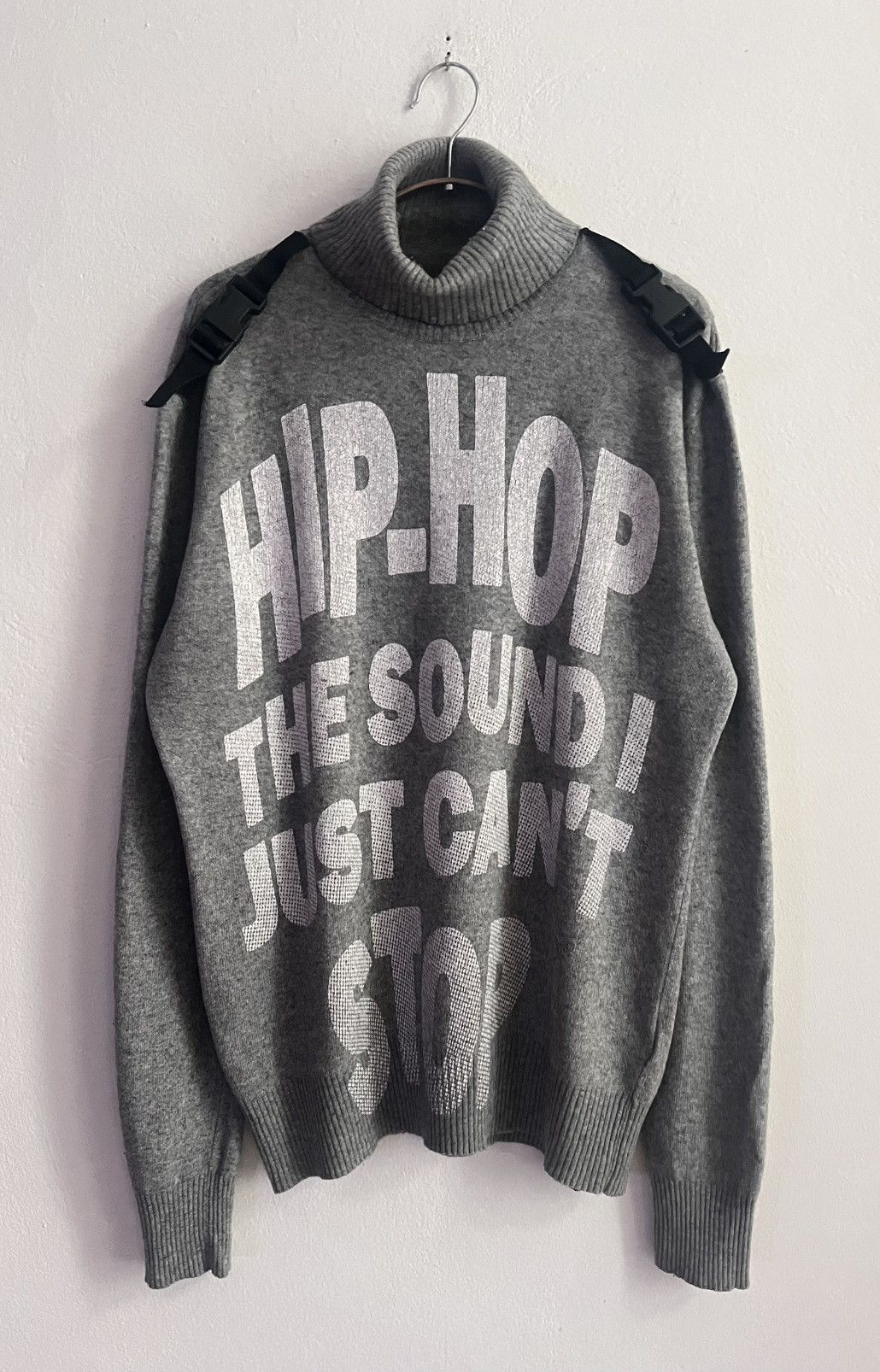 Dolce & Gabbana Dolce & Gabbana 2000s “Hip-Hop” bondage strap sweater Size US L / EU 52-54 / 3 - 1 Thumbnail