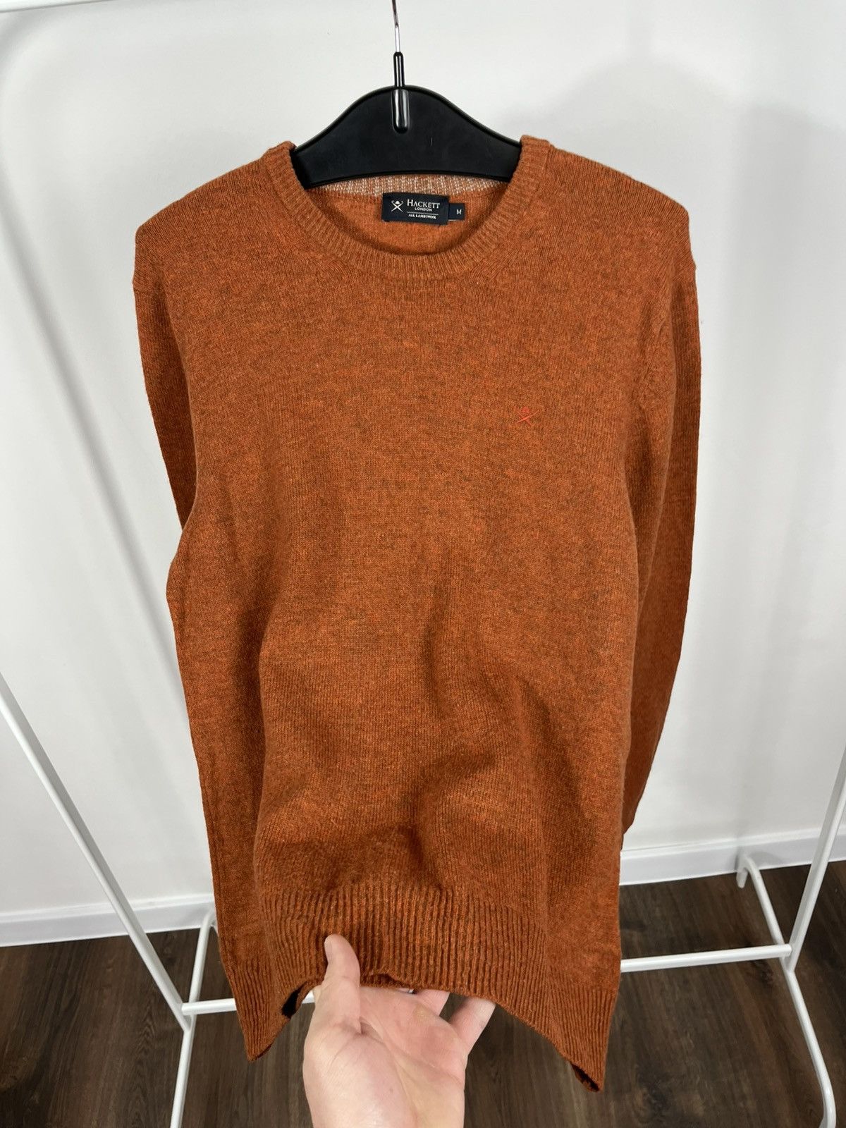 Hackett Hackett London Lambswool Sweater Crewneck Knit Jumper M Size US M / EU 48-50 / 2 - 7 Thumbnail