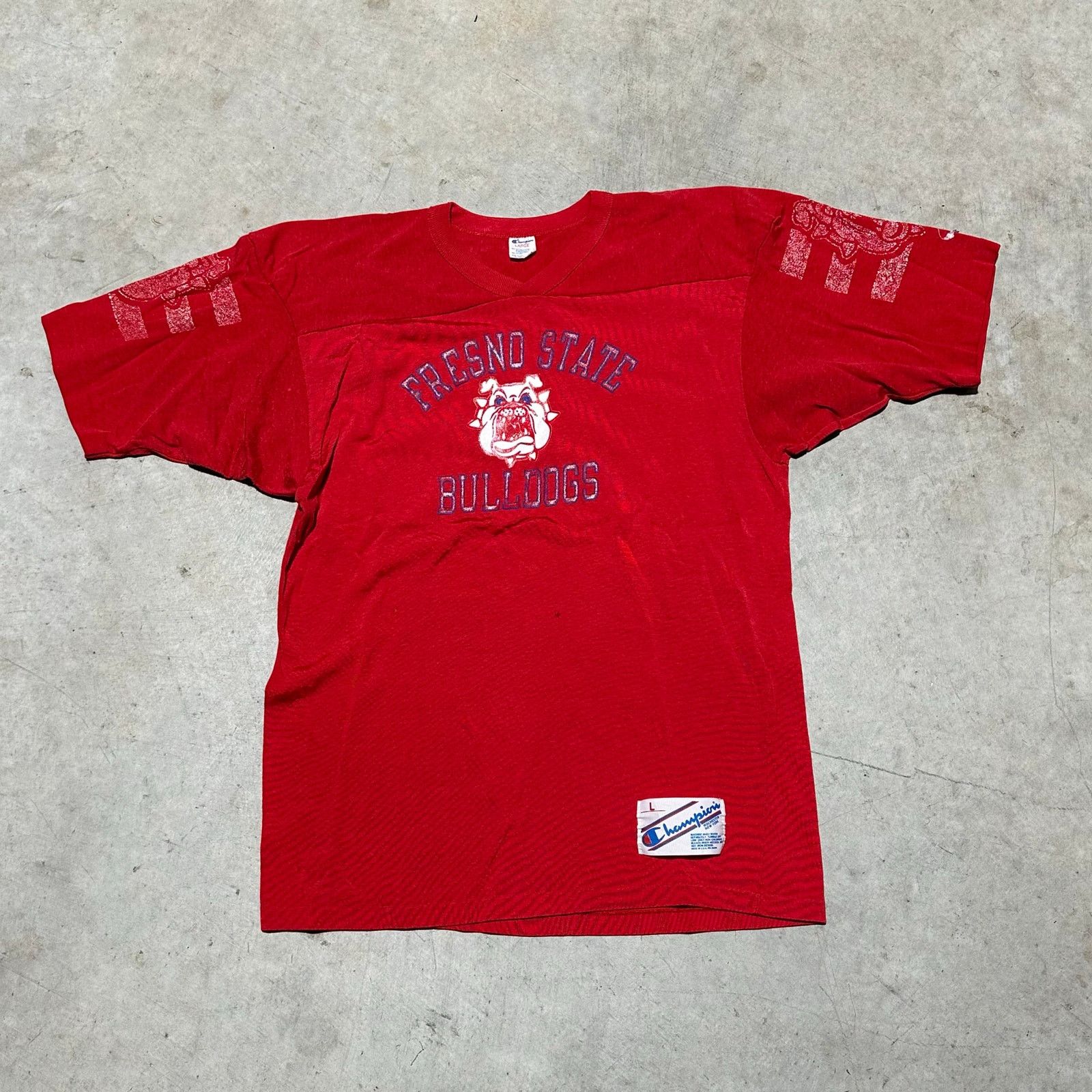 Champion Vintage Fresno State Jersey Shirt Champion size Large in Men Size US L / EU 52-54 / 3 - 1 Thumbnail