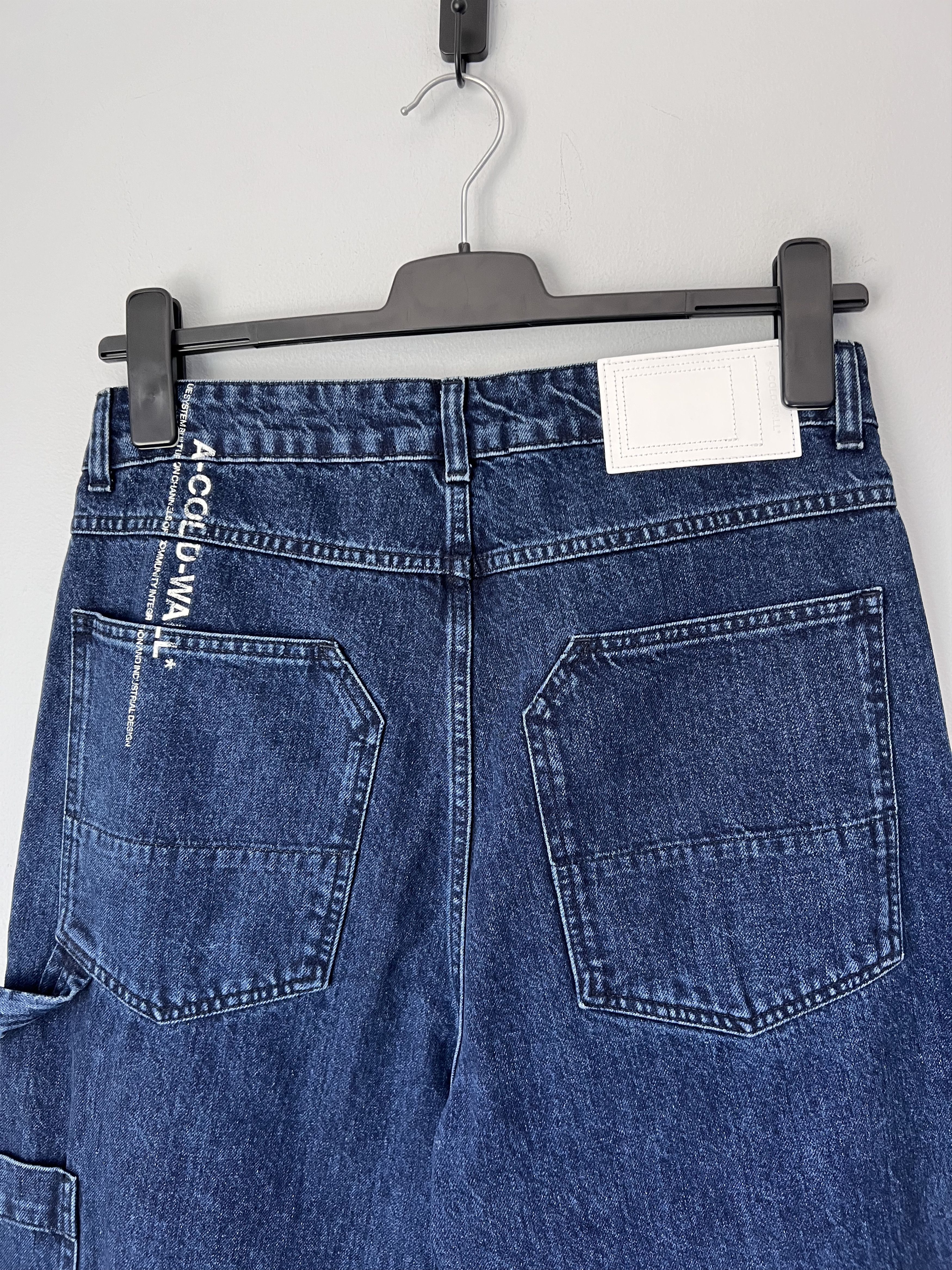 A-COLD-WALL* A Cold Wall Discourse Cargo Jeans in Blue Size US 32 / EU 48 - 5 Thumbnail