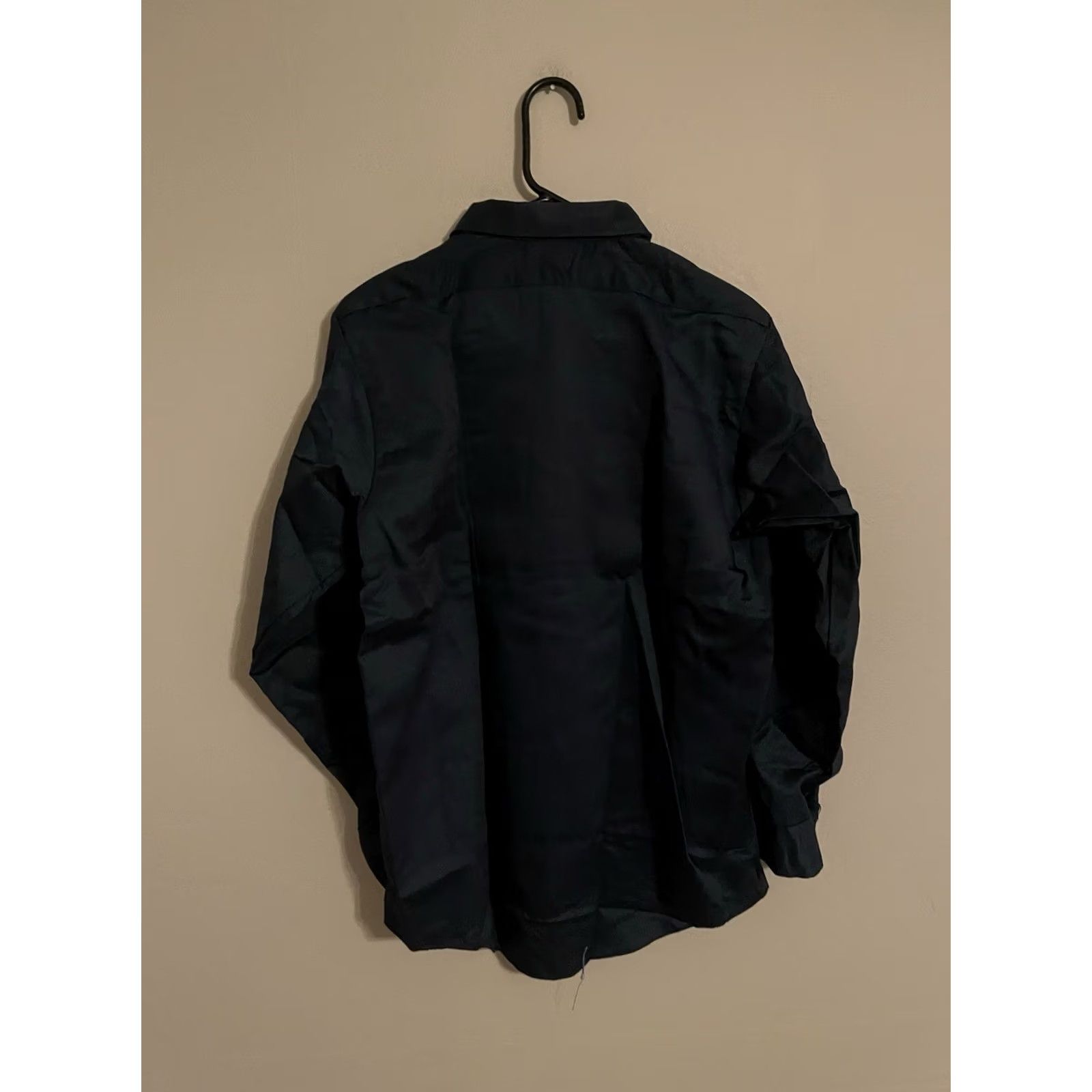 Dickies VINTAGE Dickies Work Shirt Navy Blue L/S Twill Button-Up 15.5/33 Mens 65% Polyester 35% Cotton Size US M / EU 48-50 / 2 - 5 Thumbnail