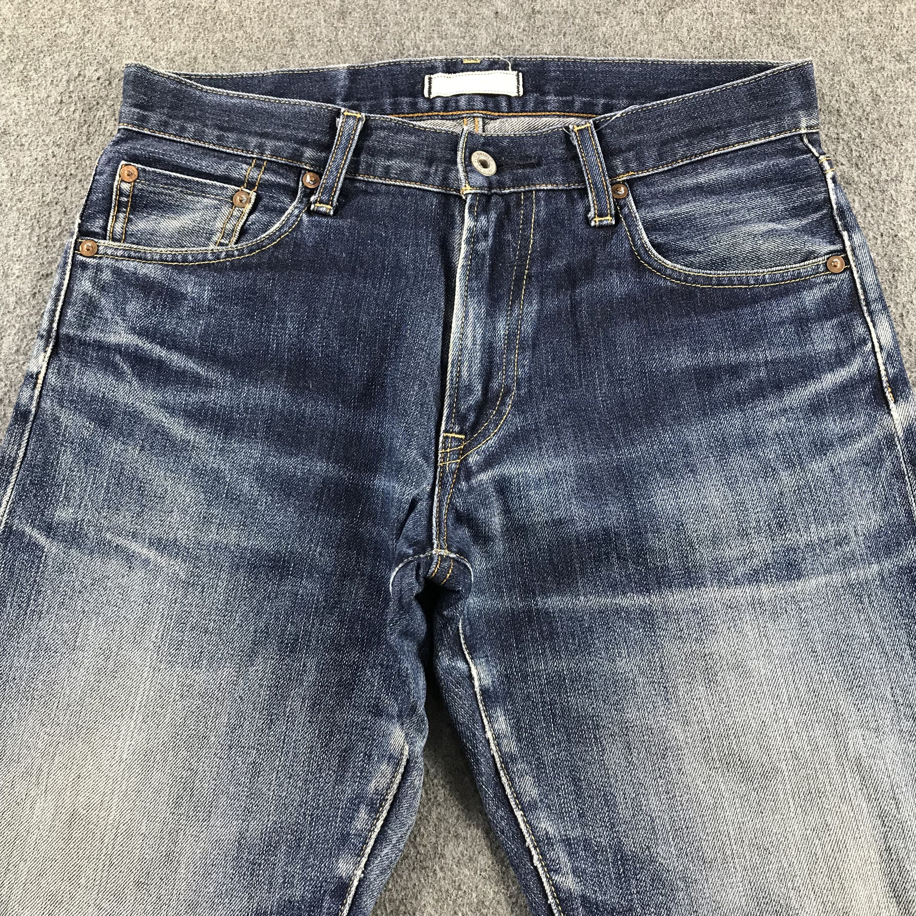 Uniqlo Uniqlo Selvedge Red Line Denim Jeans KJ3395 Size US 30 / EU 46 - 3 Thumbnail