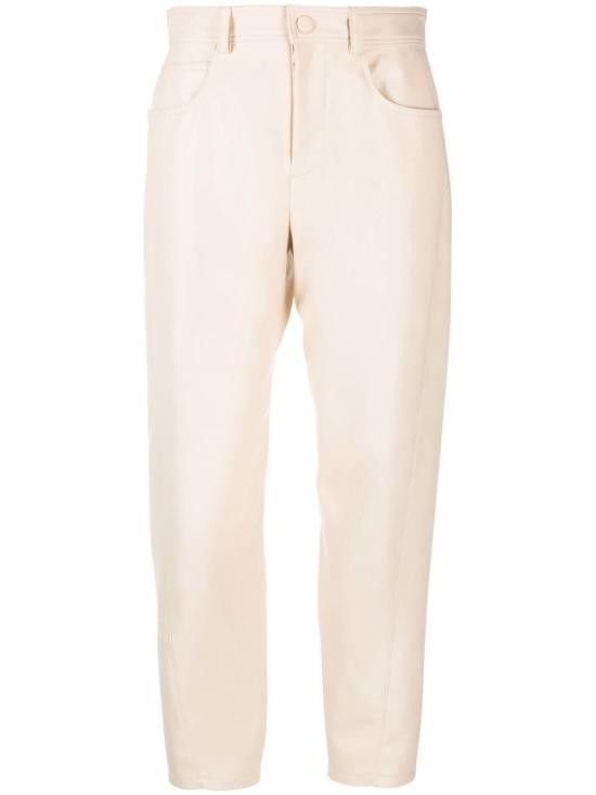 Stella McCartney STELLA MCCARTNEY Women Straight Pants 640028 SJB149561 Beige Size 25" / US 0 / IT 36 - 1 Thumbnail