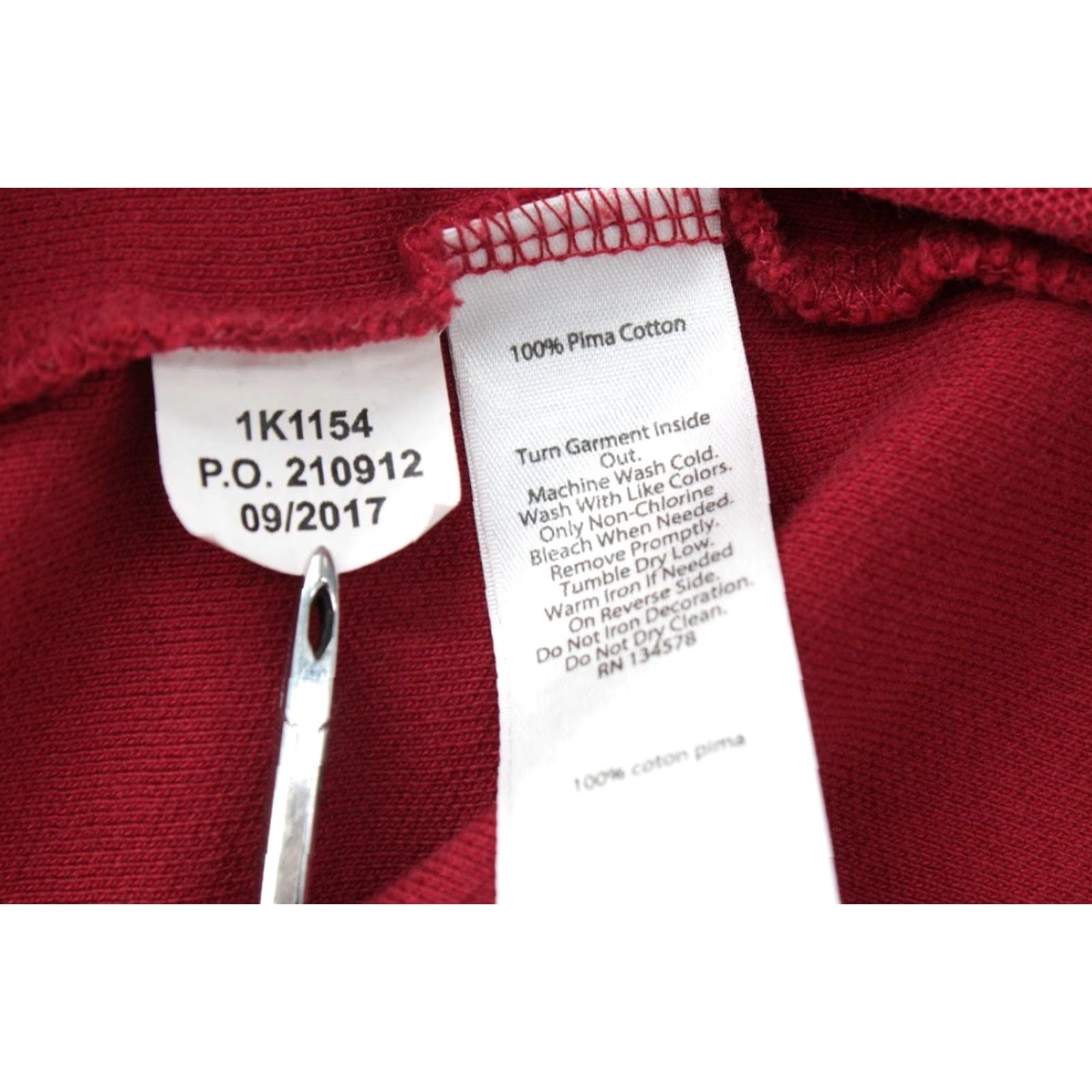 Vineyard Vines Vineyard Vines Sweatshirt Men's Medium Red Henley Long Sleeve 1/4 Zip Preppy Size US M / EU 48-50 / 2 - 4 Thumbnail
