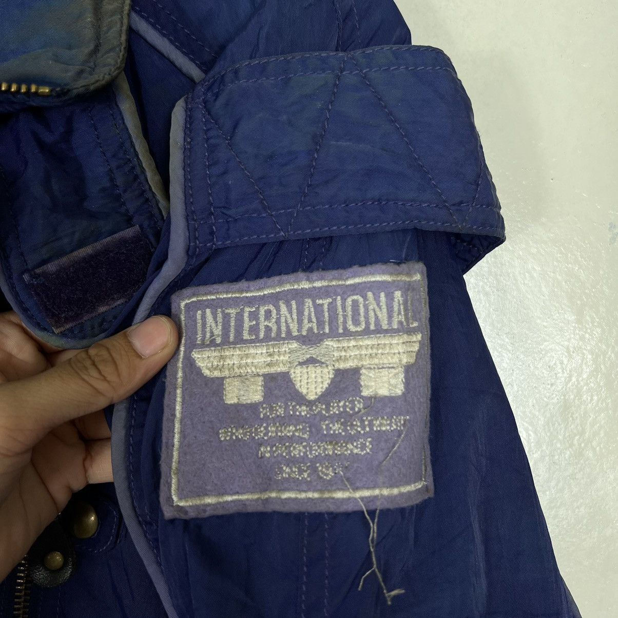 Japanese Brand 🔥 VINTAGE FORMULA MEMBER RACING TEAM BOMBER JACKET Size US L / EU 52-54 / 3 - 14 Thumbnail