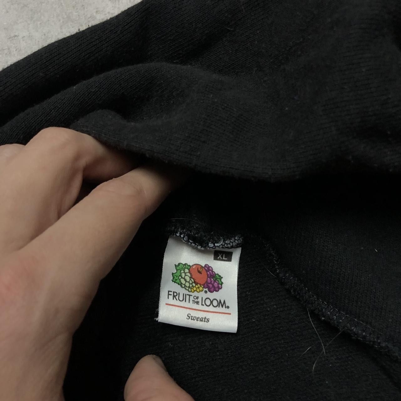 Other Black Fruit of the Loom hoodie #hoodie Size ONE SIZE - 3 Thumbnail
