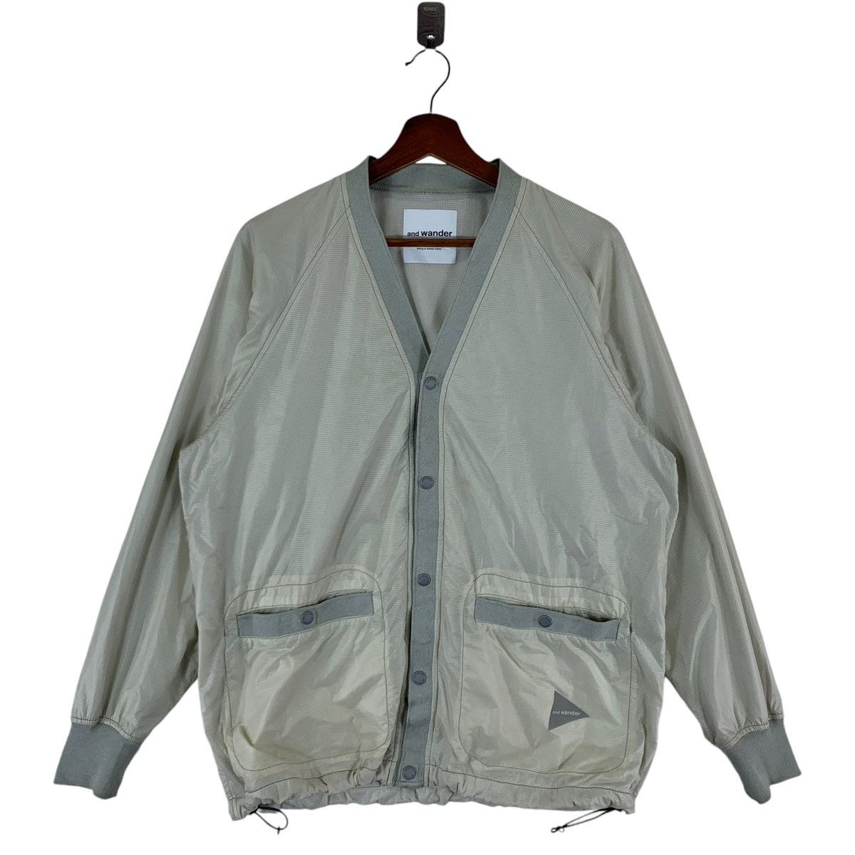 And Wander VINTAGE AND WANDER OUTDOOR NYLON SNAP BUTTON JACKET Size US M / EU 48-50 / 2 - 1 Thumbnail