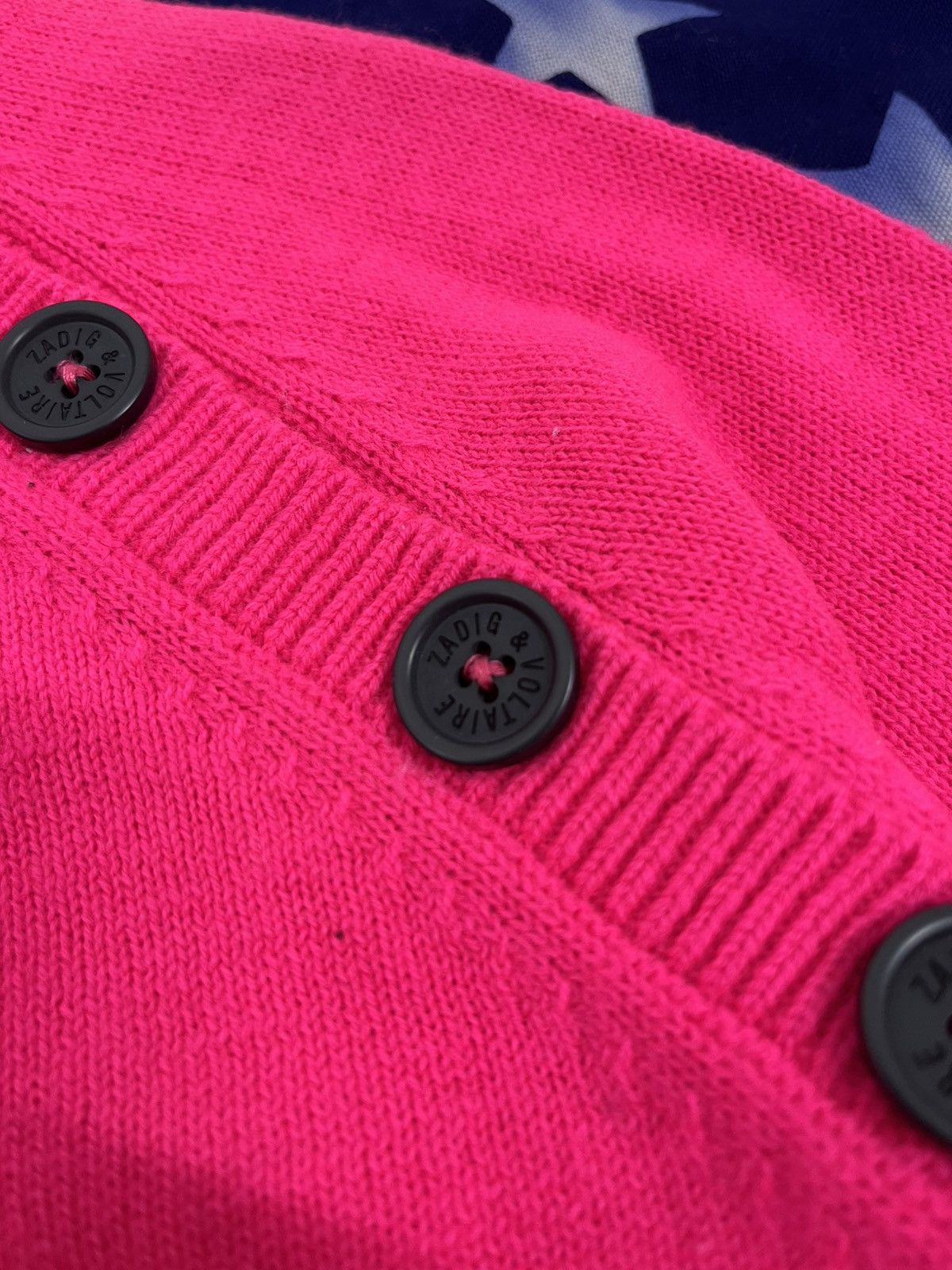 Zadig & Voltaire zadig & voltaire hot pink rock & roll pullover Size S / US 4 / IT 40 - 6 Thumbnail