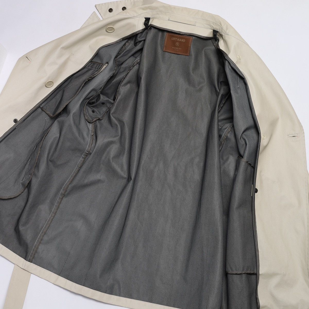 Left Hand Left Hand by Massimo Osti Thermo Joint Vintage Breasted Coat Size US S / EU 44-46 / 1 - 14 Thumbnail