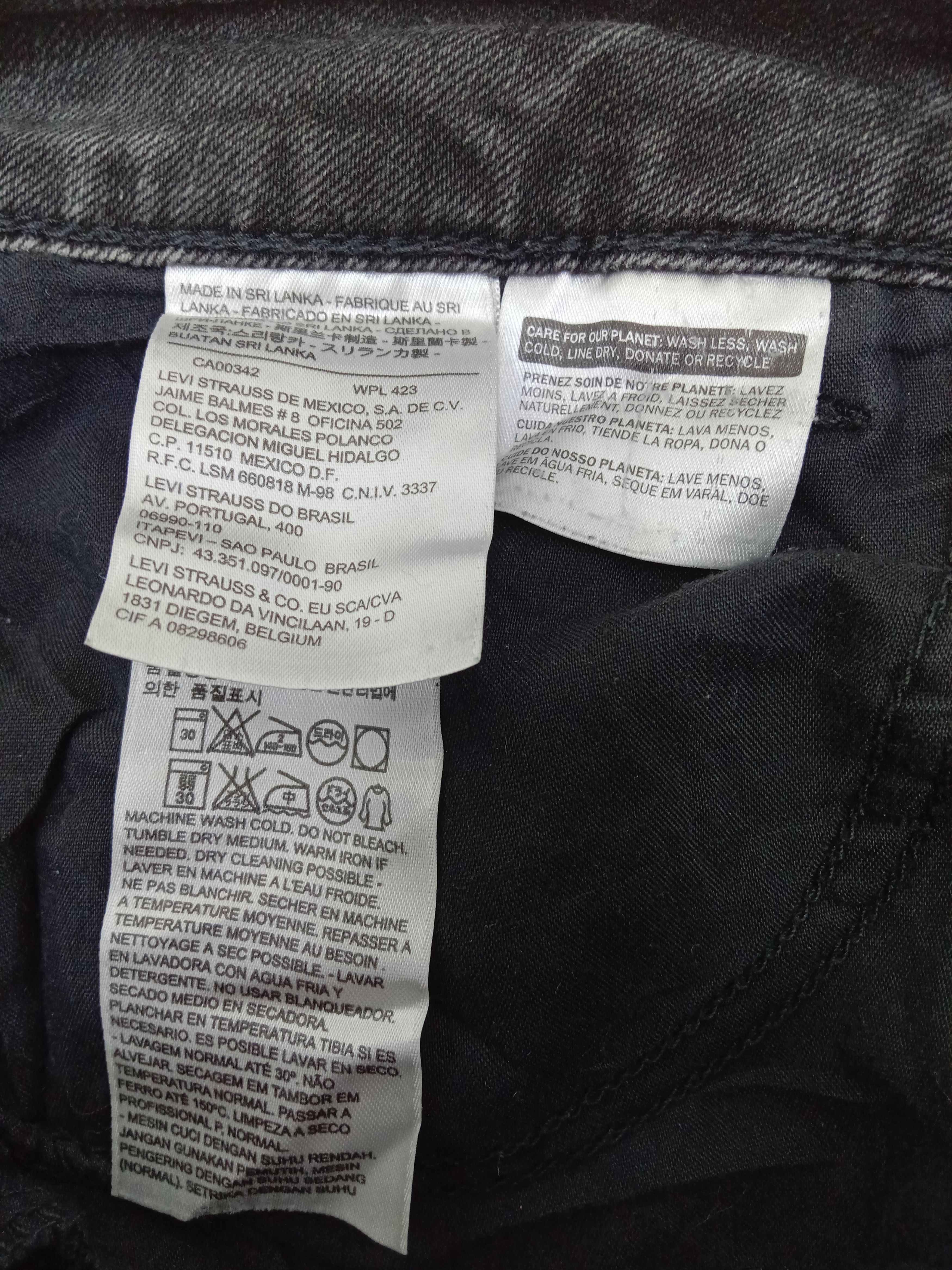 Levi's Vintage Levi's 529 Curvy Skinny Leg Jeans Size 33" - 14 Thumbnail