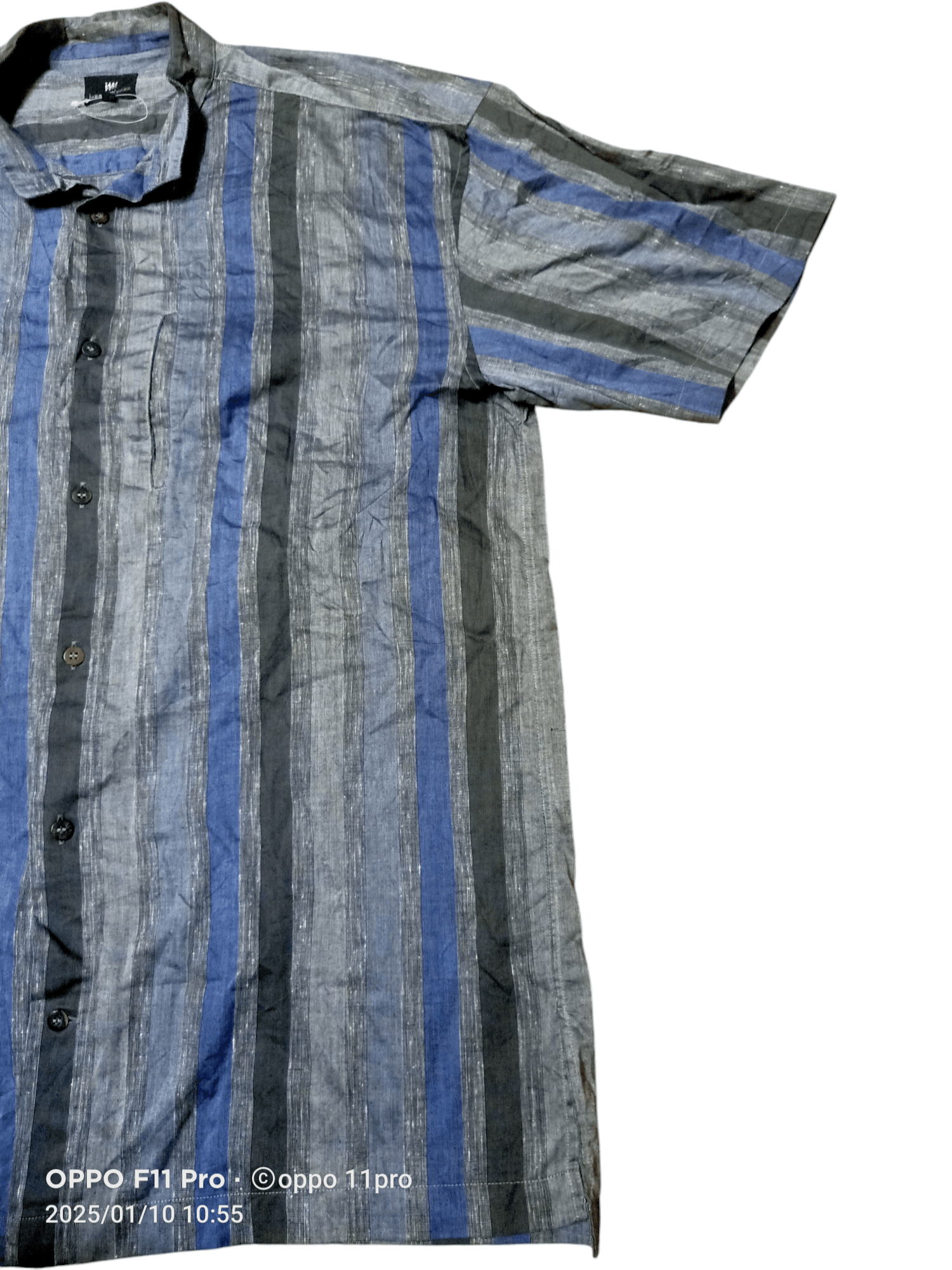 Issey Miyaki Button Up Front Poket coller