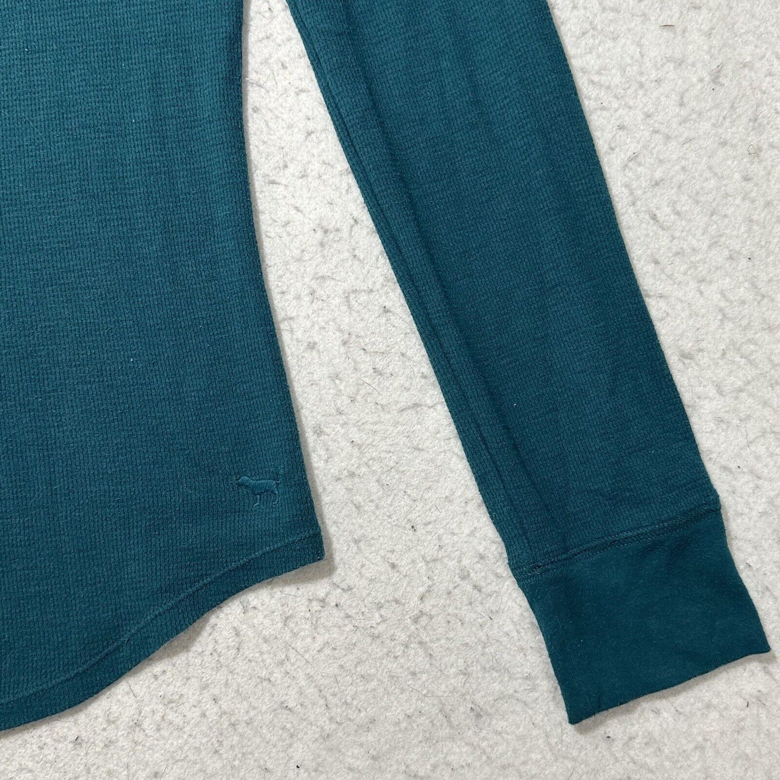 Victoria's Secret Victorias Secret Large V-Neck Teal Blue Sleepwear Shirt Size L / US 10 / IT 46 - 6 Thumbnail