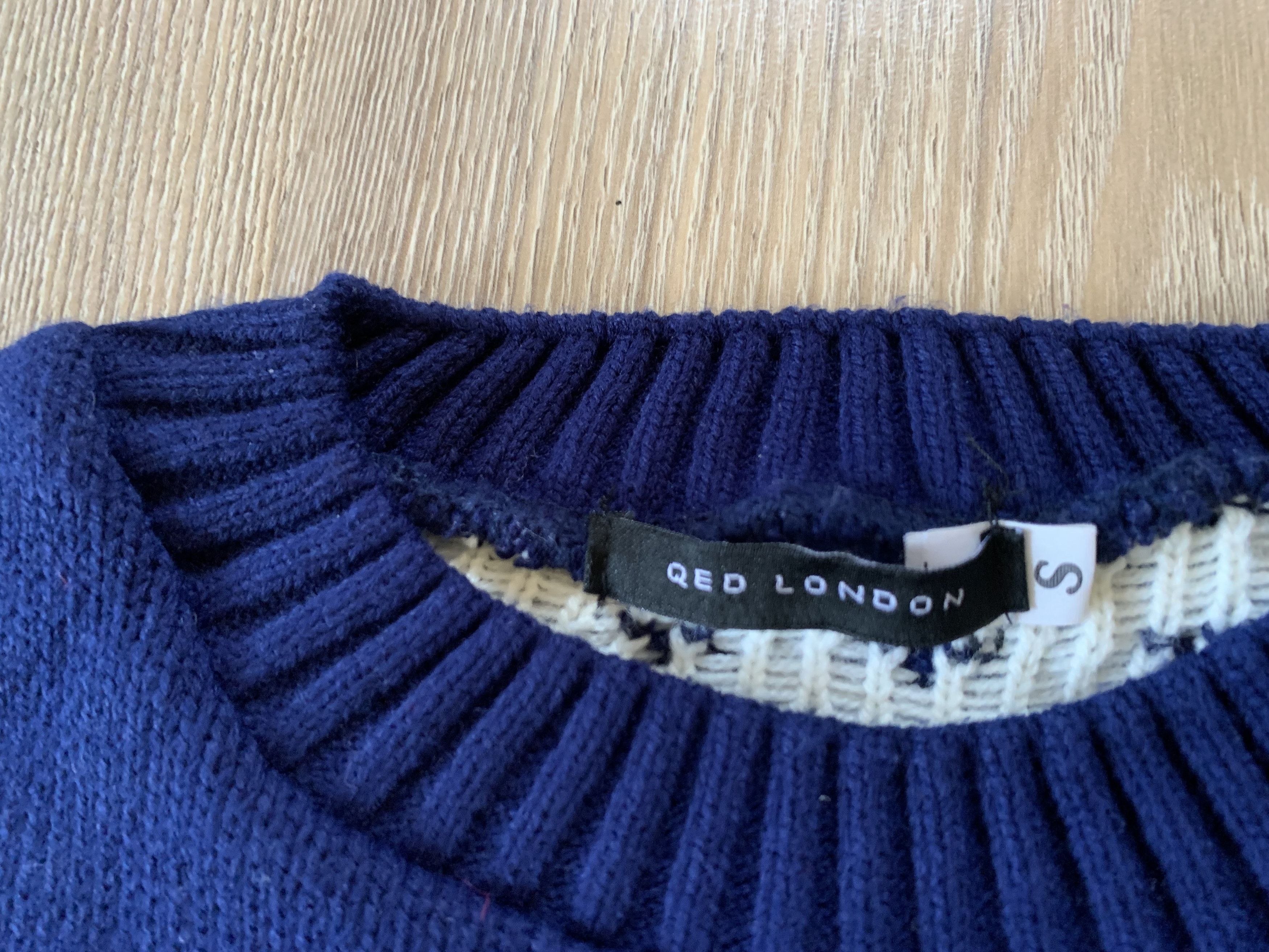 Designer Qed London Womens Knit Sweater Size S / US 4 / IT 40 - 7 Thumbnail