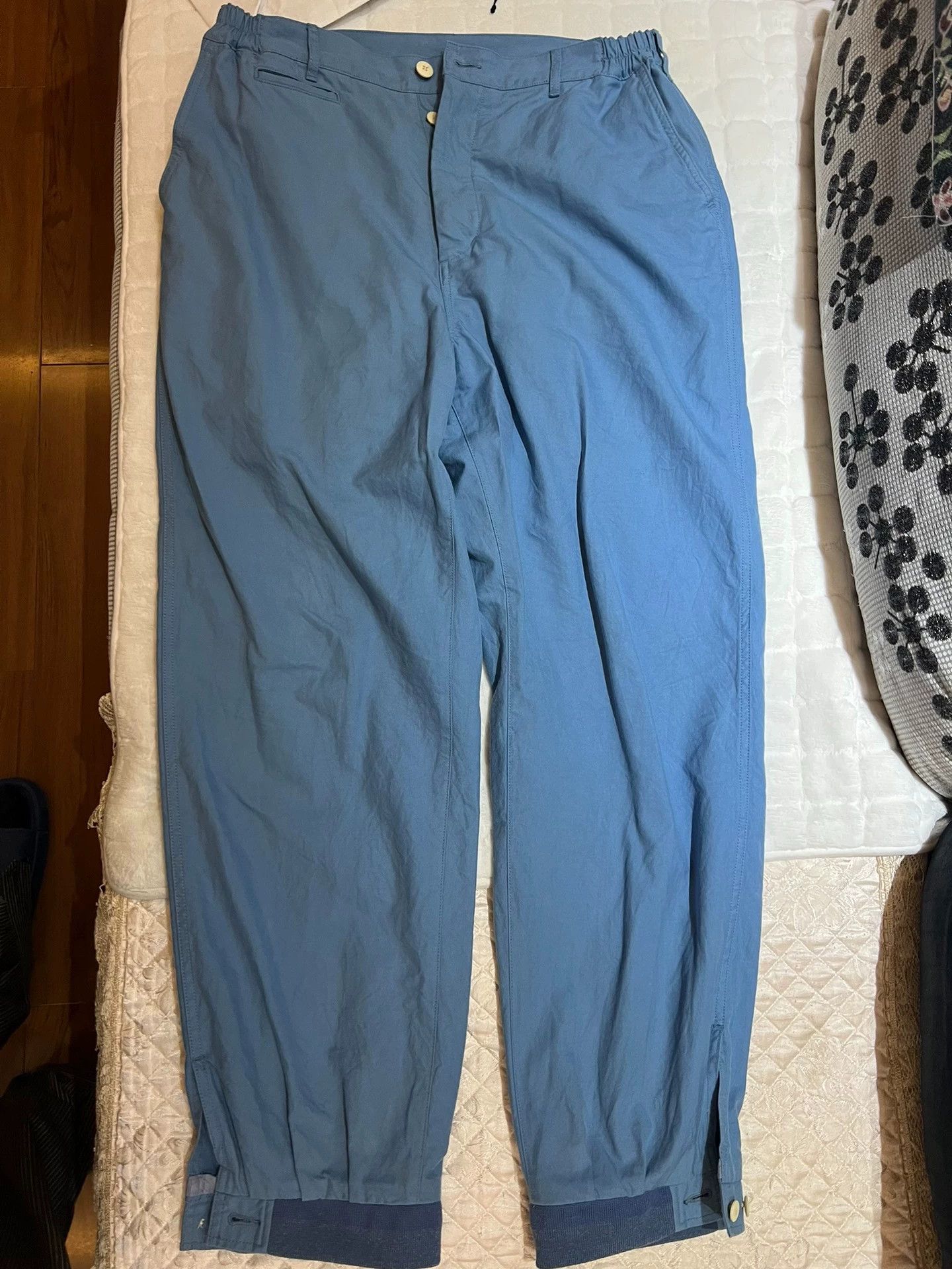 24SS Visvim Carrol Chino Pants Blue visvim CARROL CHINO PANTS DMGD