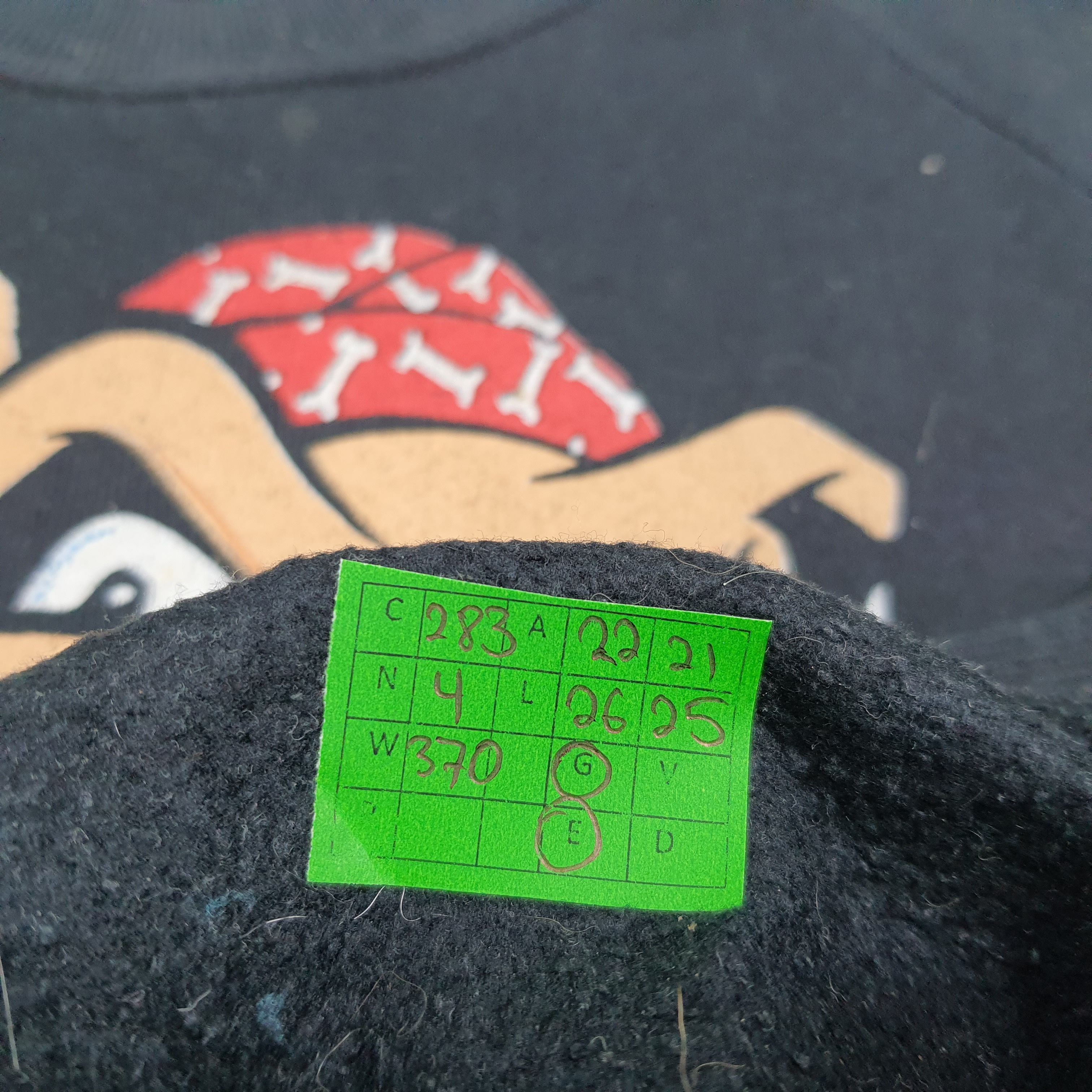 Jerzees Vintage 90s Jerzees Biker Bulldog Sweatshirt C283N4 Size US M / EU 48-50 / 2 - 7 Thumbnail