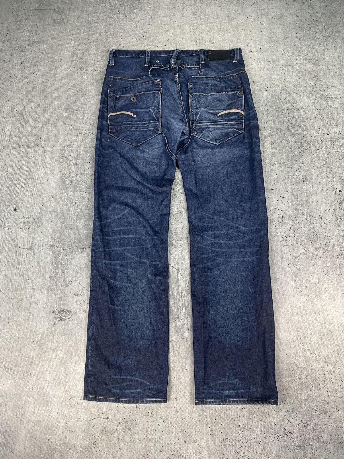 Japanese Brand crazy bondage g star raw vintage jeans if six was nine y2k Size US 34 / EU 50 - 5 Thumbnail