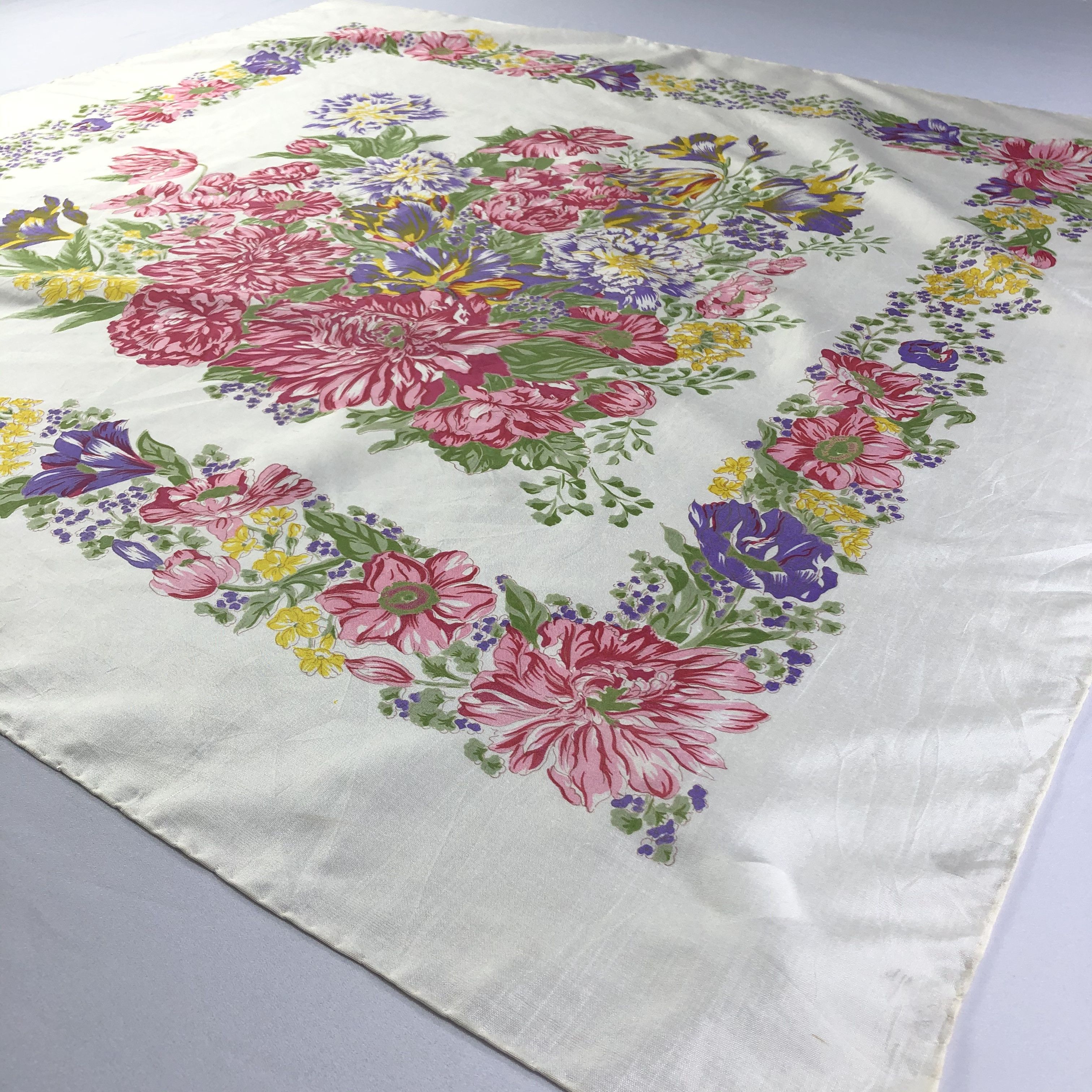 Vintage Vintage Silk Scarf Size ONE SIZE - 4 Thumbnail