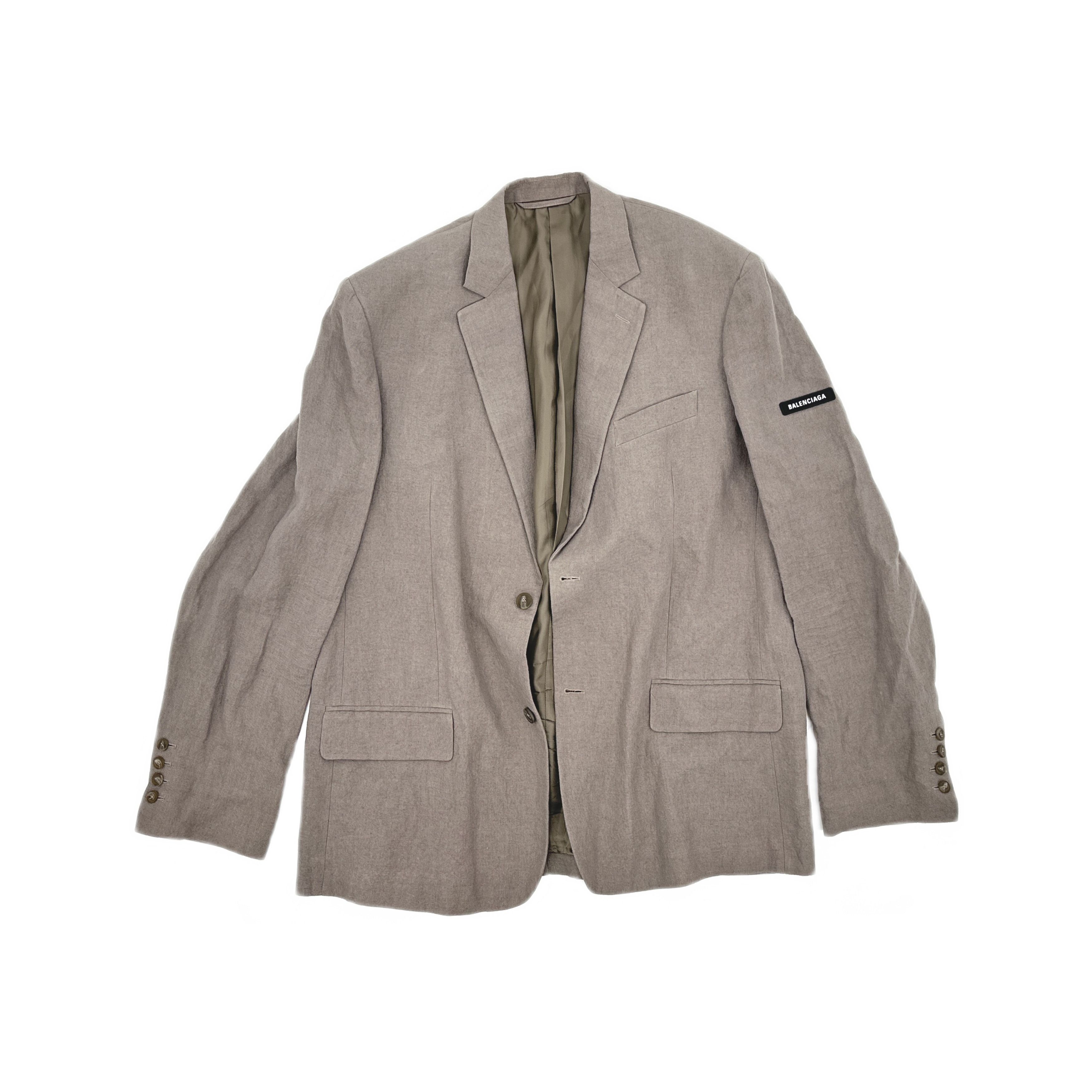 Balenciaga Balenciaga Wardrobe Linen Blazer Size 36R Size 36R - 1 Thumbnail