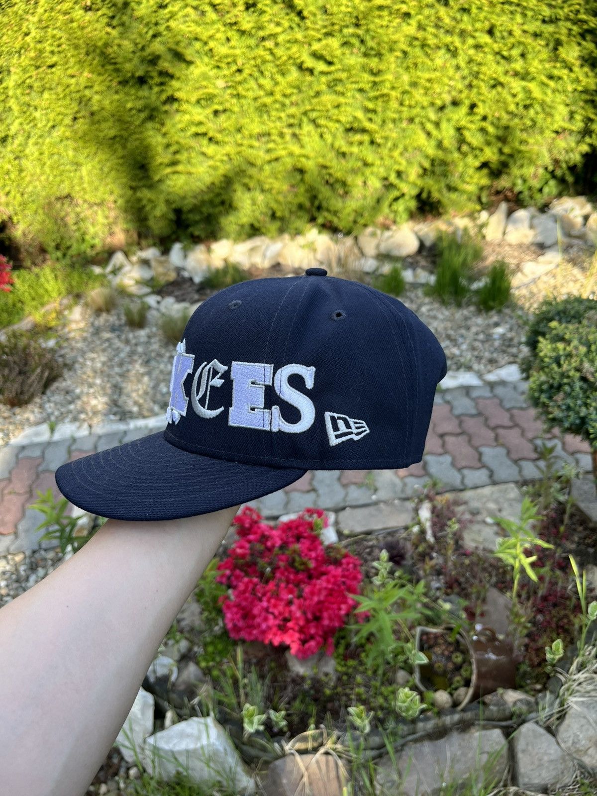 New Era × New York Yankees New era NYC New York Yankees snapback hat cap y2k big logo Size ONE SIZE - 4 Thumbnail