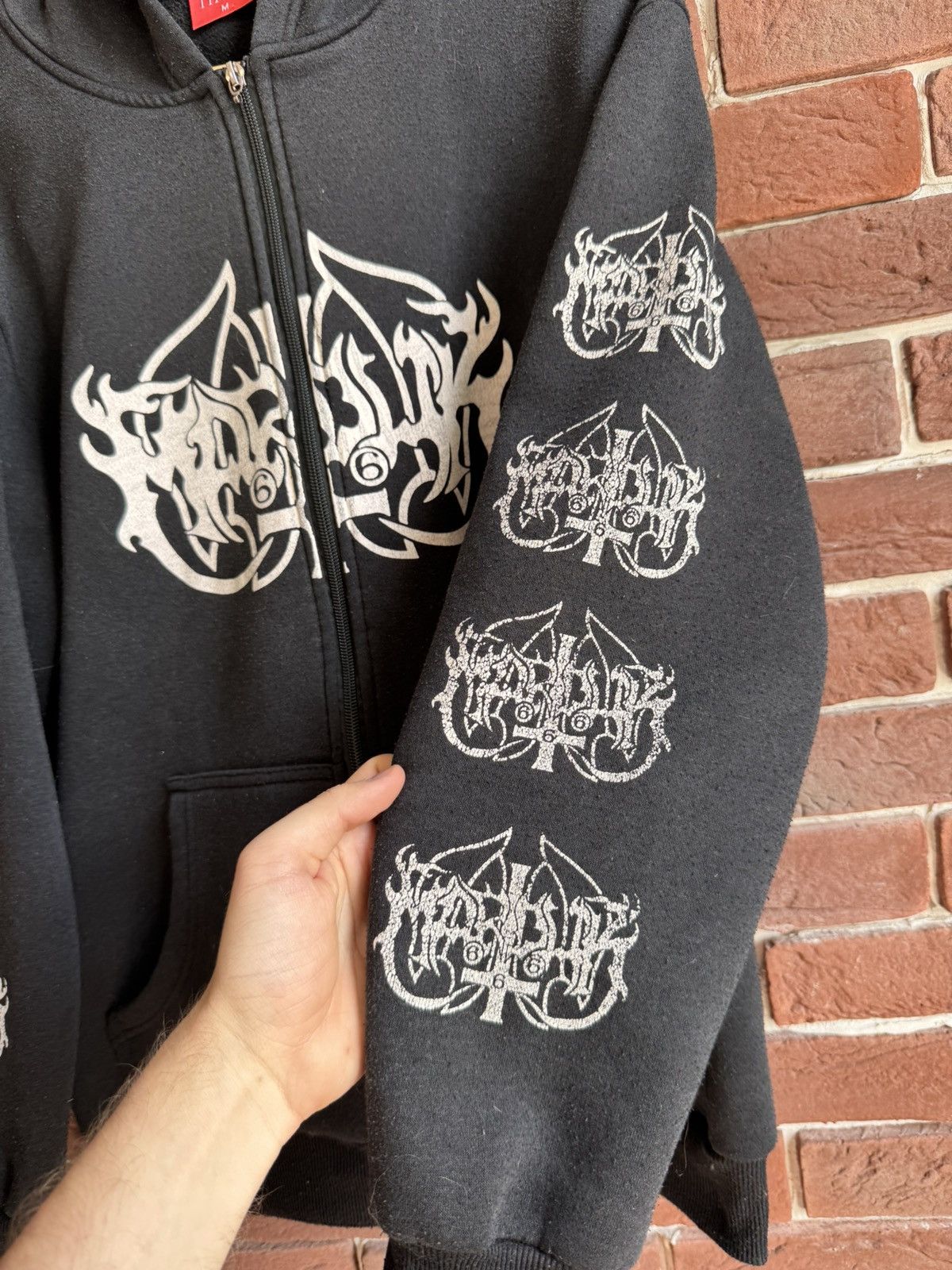 Band Tees VINTAGE MARDUK Panzer Division Black Metal Band hoodie m Size US M / EU 48-50 / 2 - 4 Thumbnail