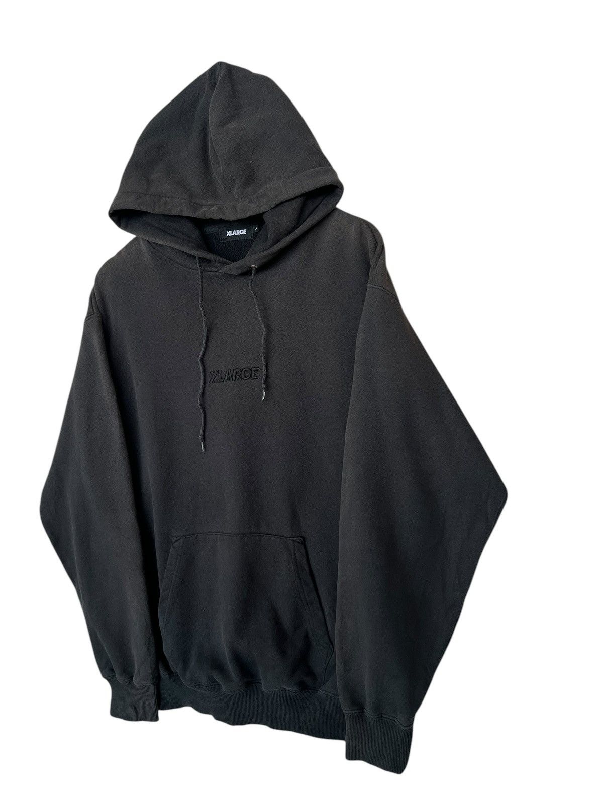 X-LARGE Vintage XLarge Black Baggy Hoodie Size US L / EU 52-54 / 3 - 2 Thumbnail