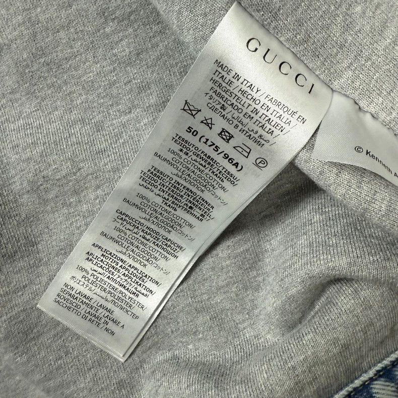 Gucci Gucci Hollywood Show Denim Hooded Vest-2508 Size US XL / EU 56 / 4 - 5 Thumbnail