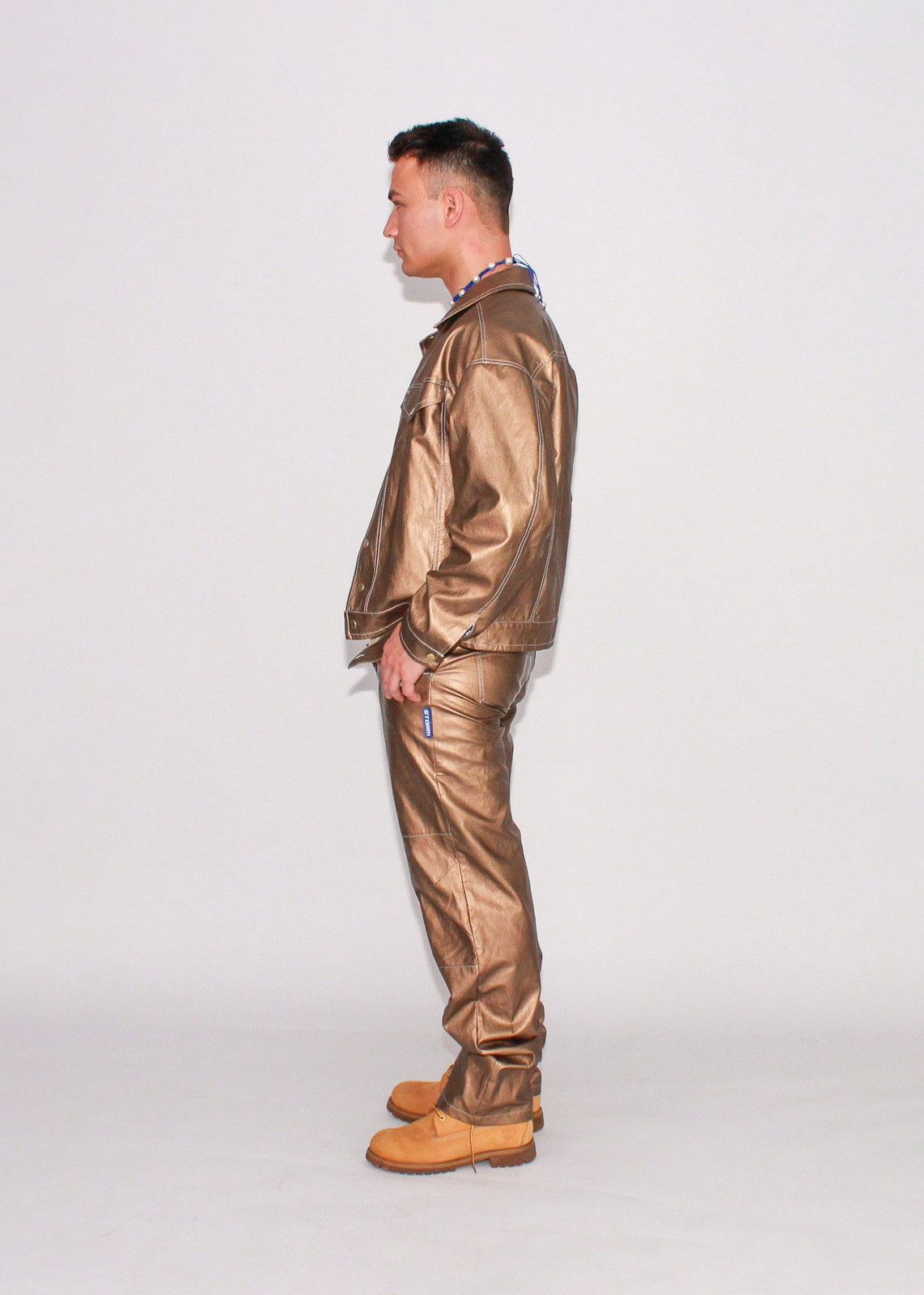 Other !DS! SS22 Nikolaj Storm Copper Work Pants SAMPLE Size US 31 - 2 Thumbnail