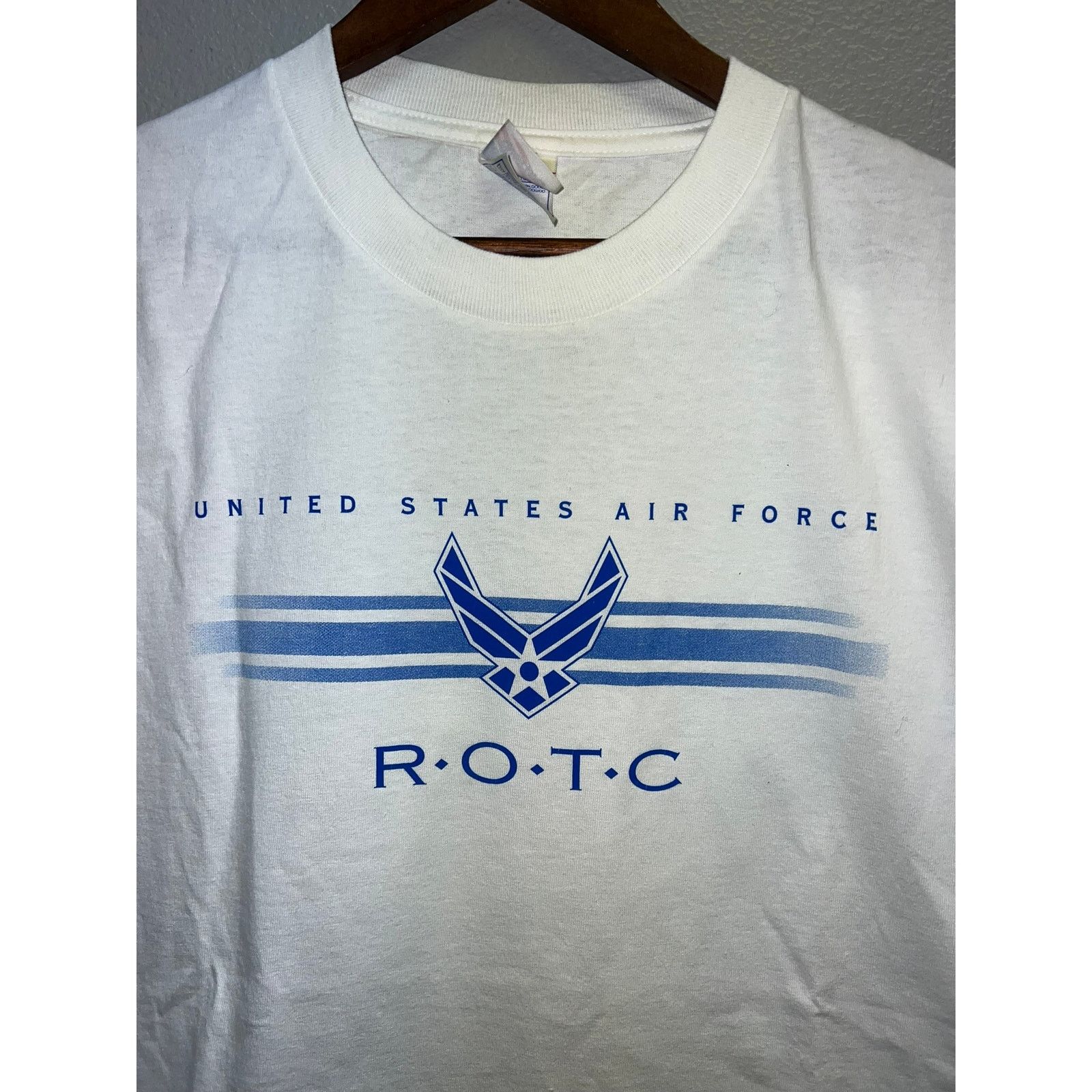 Vintage Vintage USAF ROTC Shirt United States Air Force Tee VTG L Size US L / EU 52-54 / 3 - 2 Thumbnail