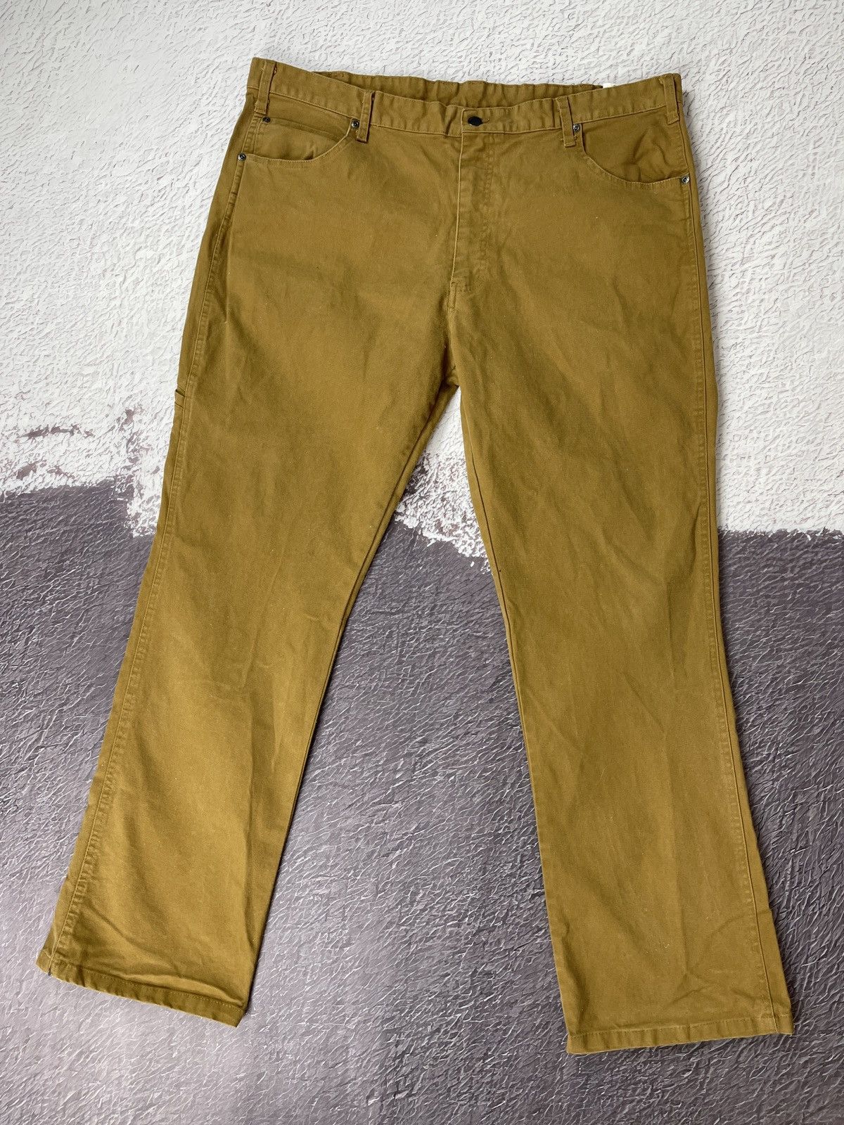 Dickies Dickies Genuine brown chino worker casual pants Size US 40 / EU 56 - 2 Thumbnail